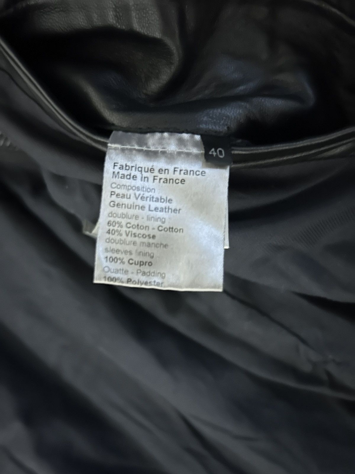 Dior Dior homme leather moto jacket Size US XXS / EU 40 - 6 Thumbnail