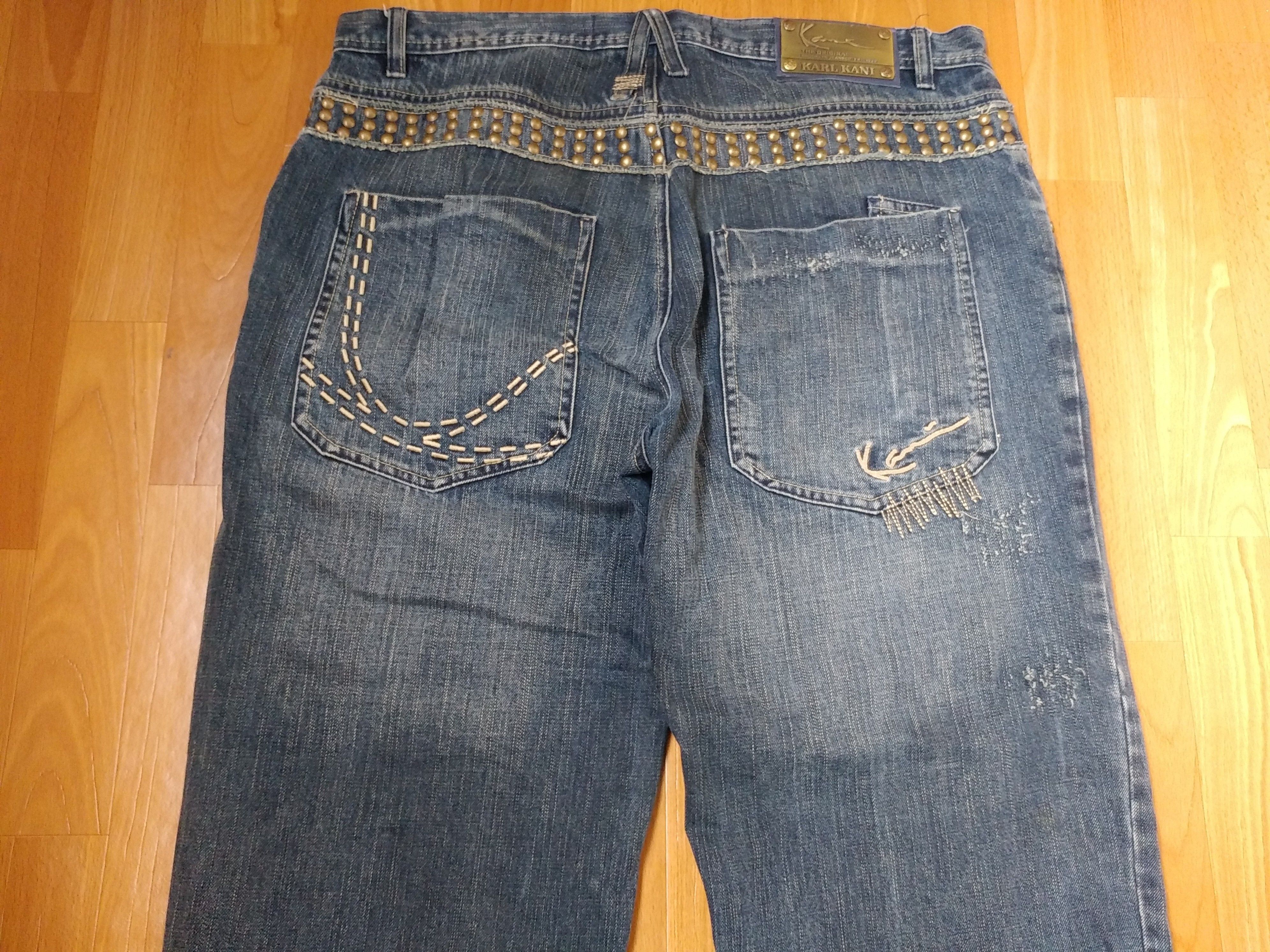 Karl Kani KARL KANI jeans, baggy, vintage Kani jeans, 90s hip hop W 36 Size US 36 / EU 52 - 3 Thumbnail