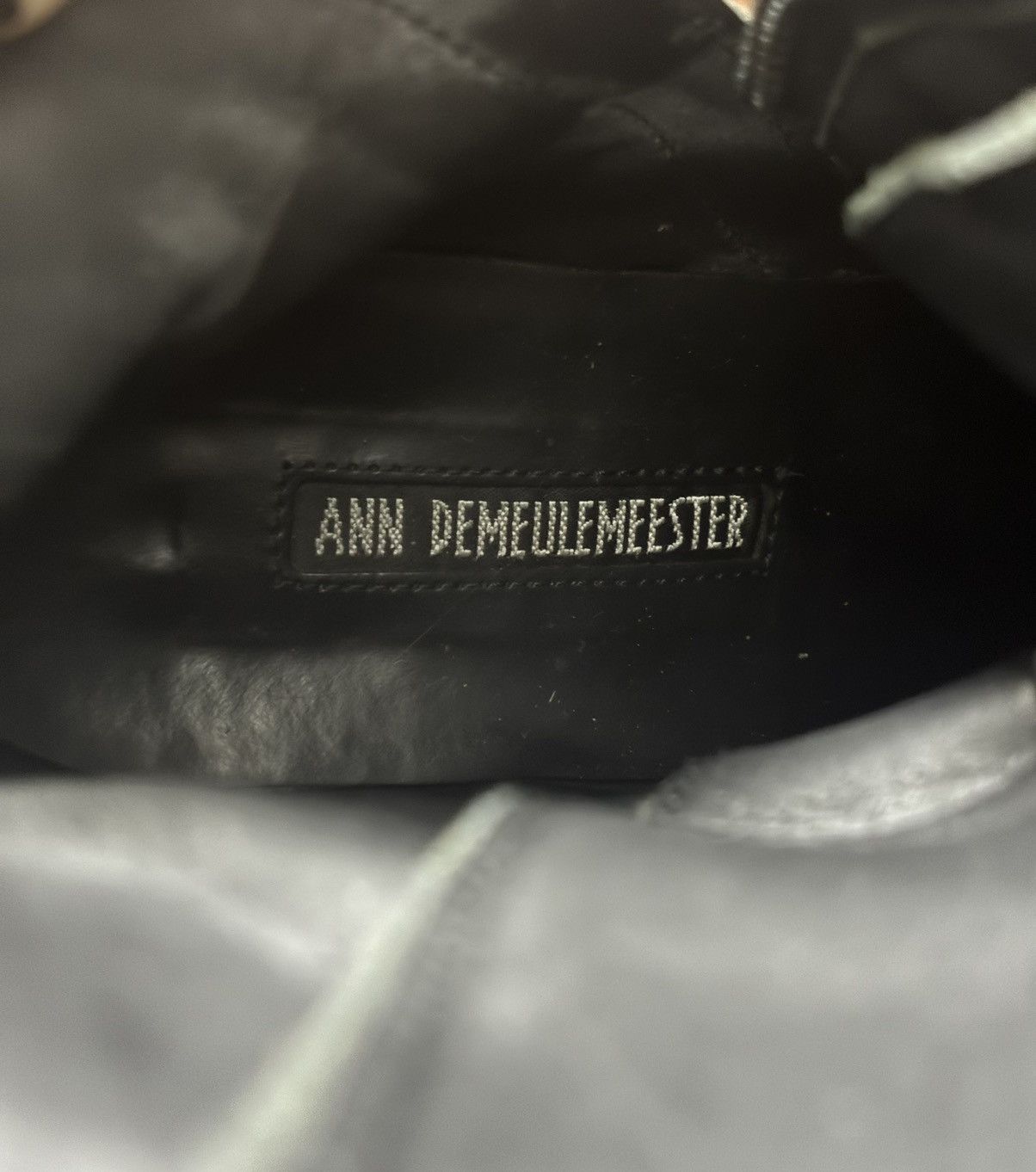 Ann Demeulemeester Ann Demeulemeester Heeled Lace-up Boots Size US 5 / IT 35 - 6 Thumbnail