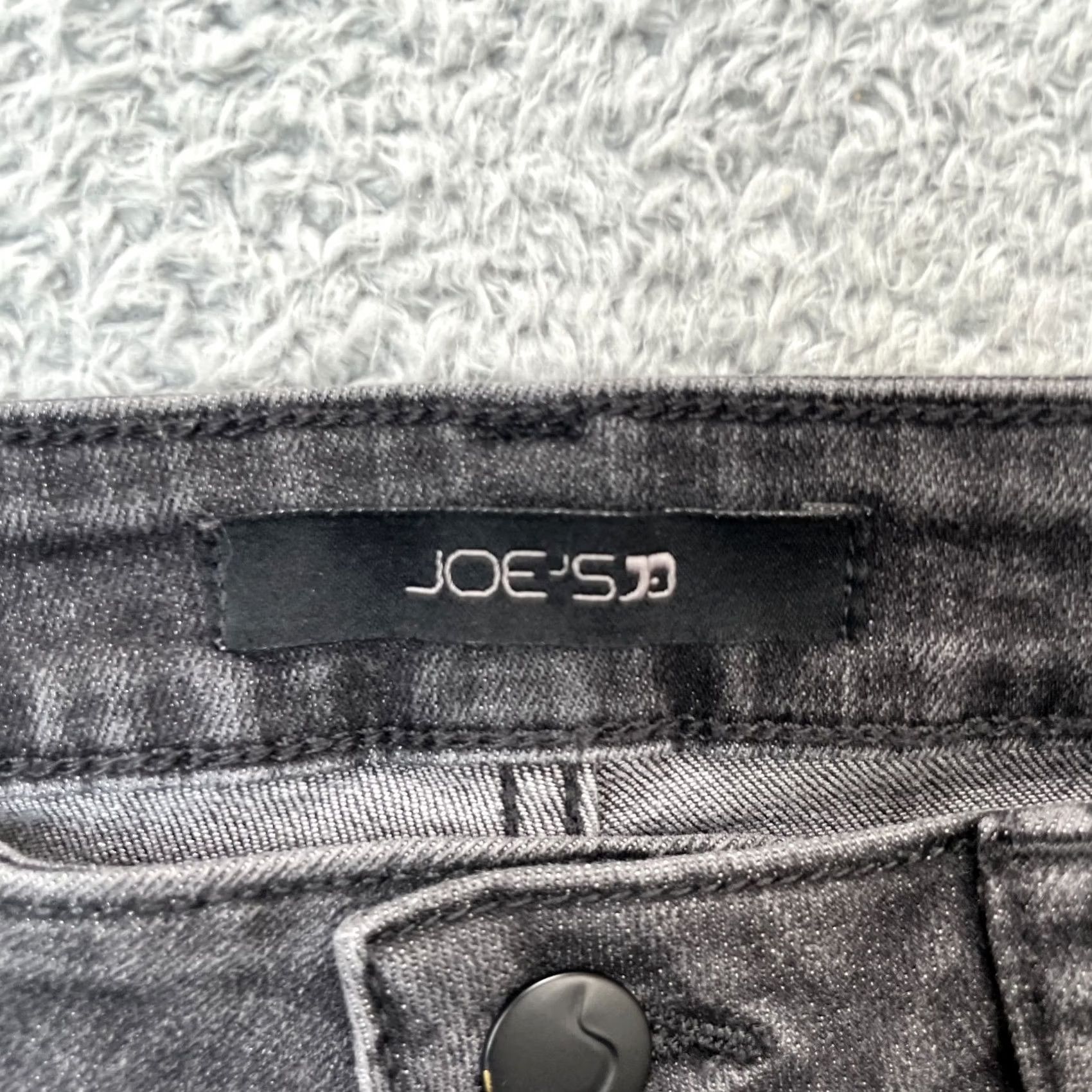 Vintage Joes Jeans Womens 26 Petite Gray Kacey Bootcut Denim Cotton Stretch Mid Bootcut Jeans 5-Pocket Inseam 29in XS? Size 26" / US 2 / IT 38 - 3 Thumbnail