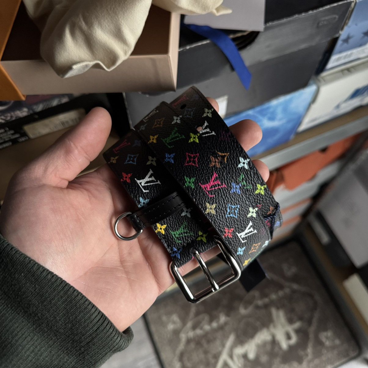 Louis Vuitton × Takashi Murakami Louis Vuitton x Takashi Murakami belt Size 34 - 1 Thumbnail