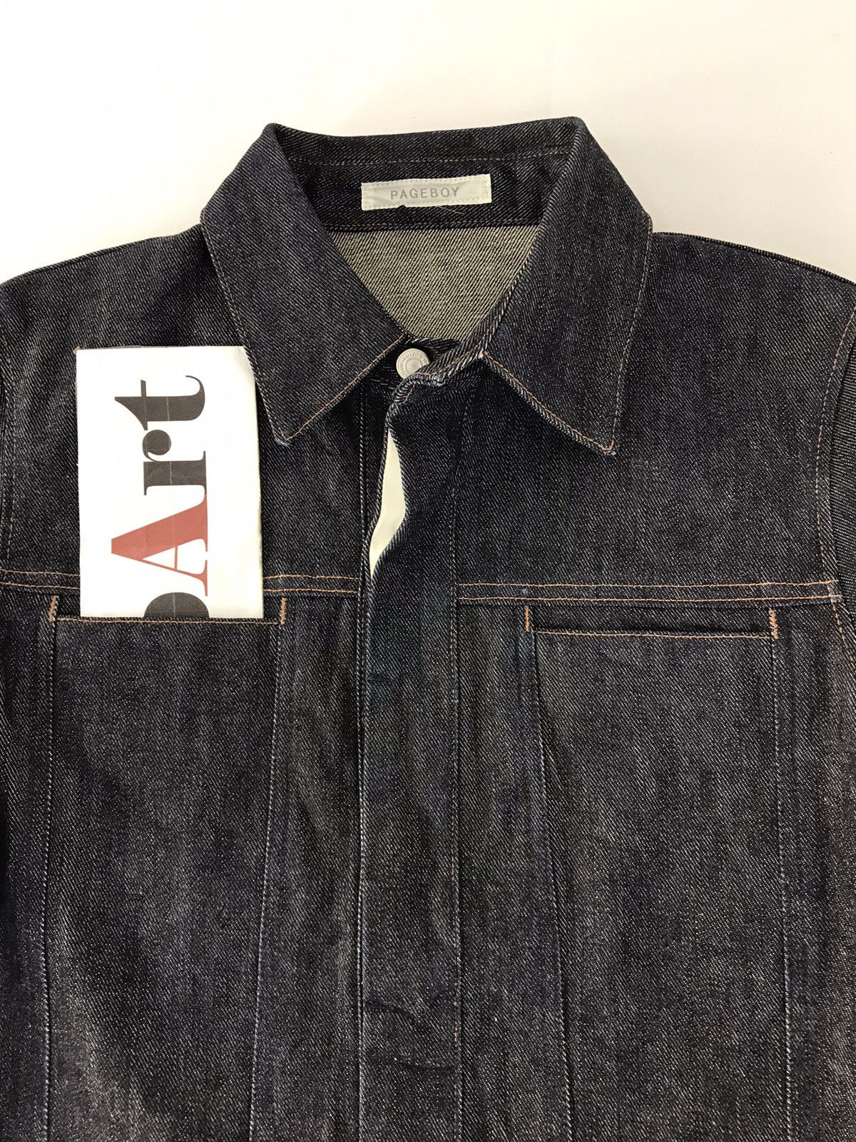 Japanese Brand × Vintage Vintage Unisex PageBoy Indigo Denim Jeans Jacket Style Size US S / EU 44-46 / 1 - 4 Thumbnail
