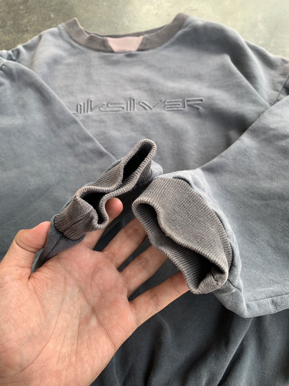Quiksilver Vintage 90s quiksilver sweatshirt Size US M / EU 48-50 / 2 - 7 Thumbnail