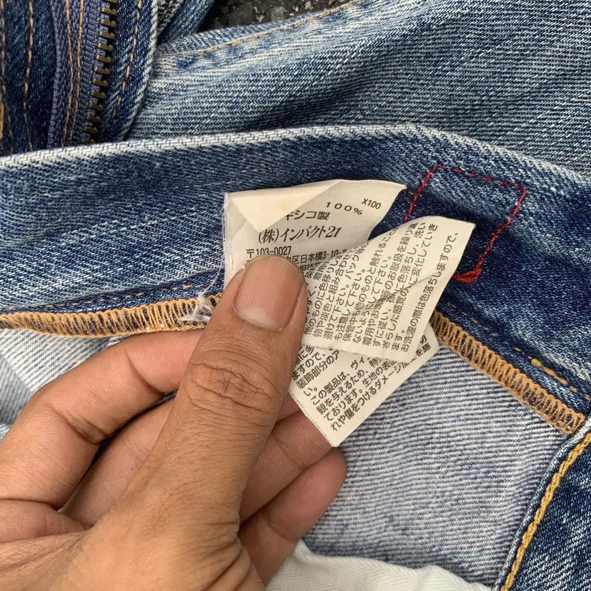 Polo Ralph Lauren 💥 SUPER DISTRESSED! Polo Ralph Lauren Jeans Denim Pants Size US 35 - 9 Thumbnail