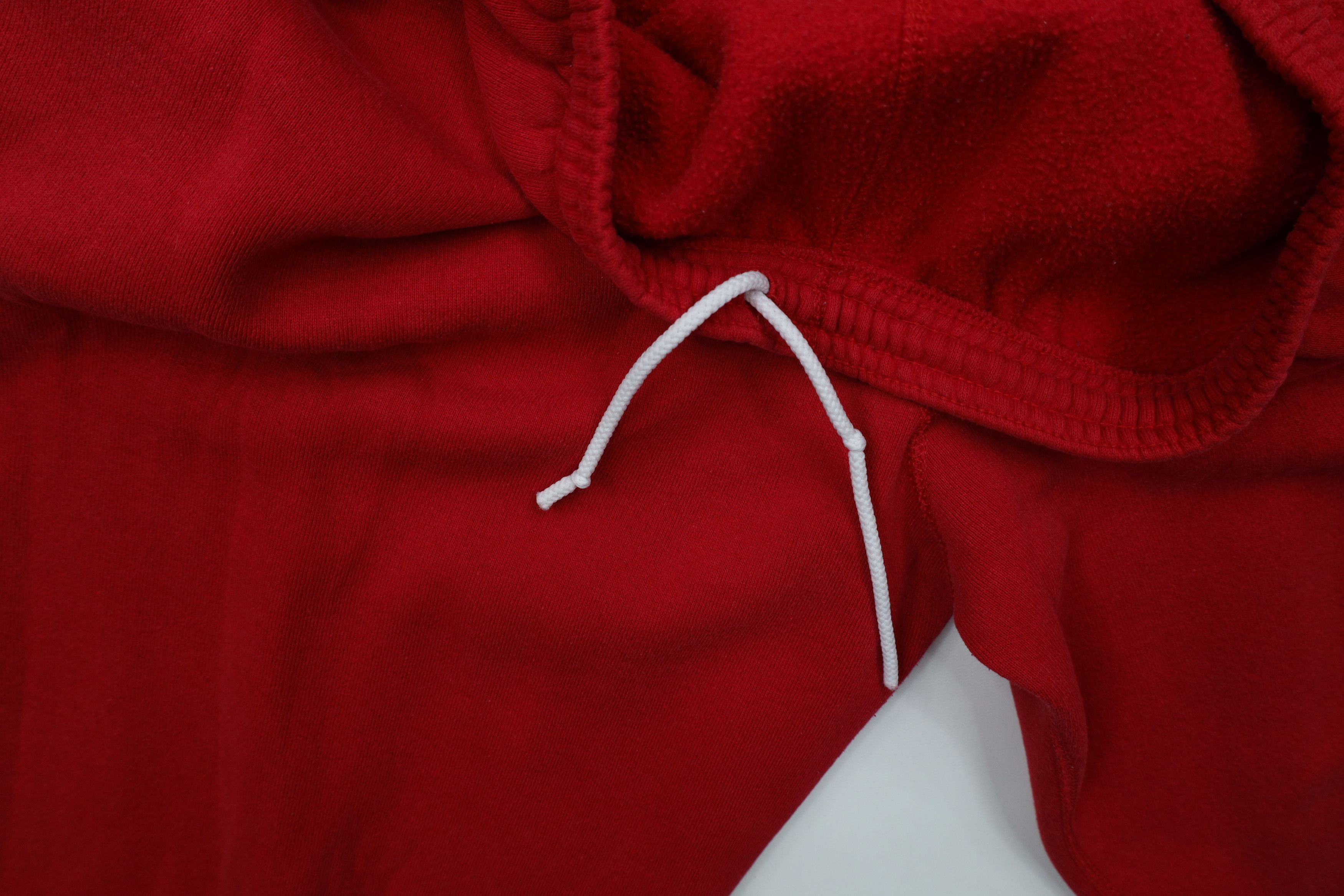 Vintage Vintage 90s Streetwear Sweatpants Joggers Pants Red USA Size 38" / US 16 / IT 52 - 7 Thumbnail