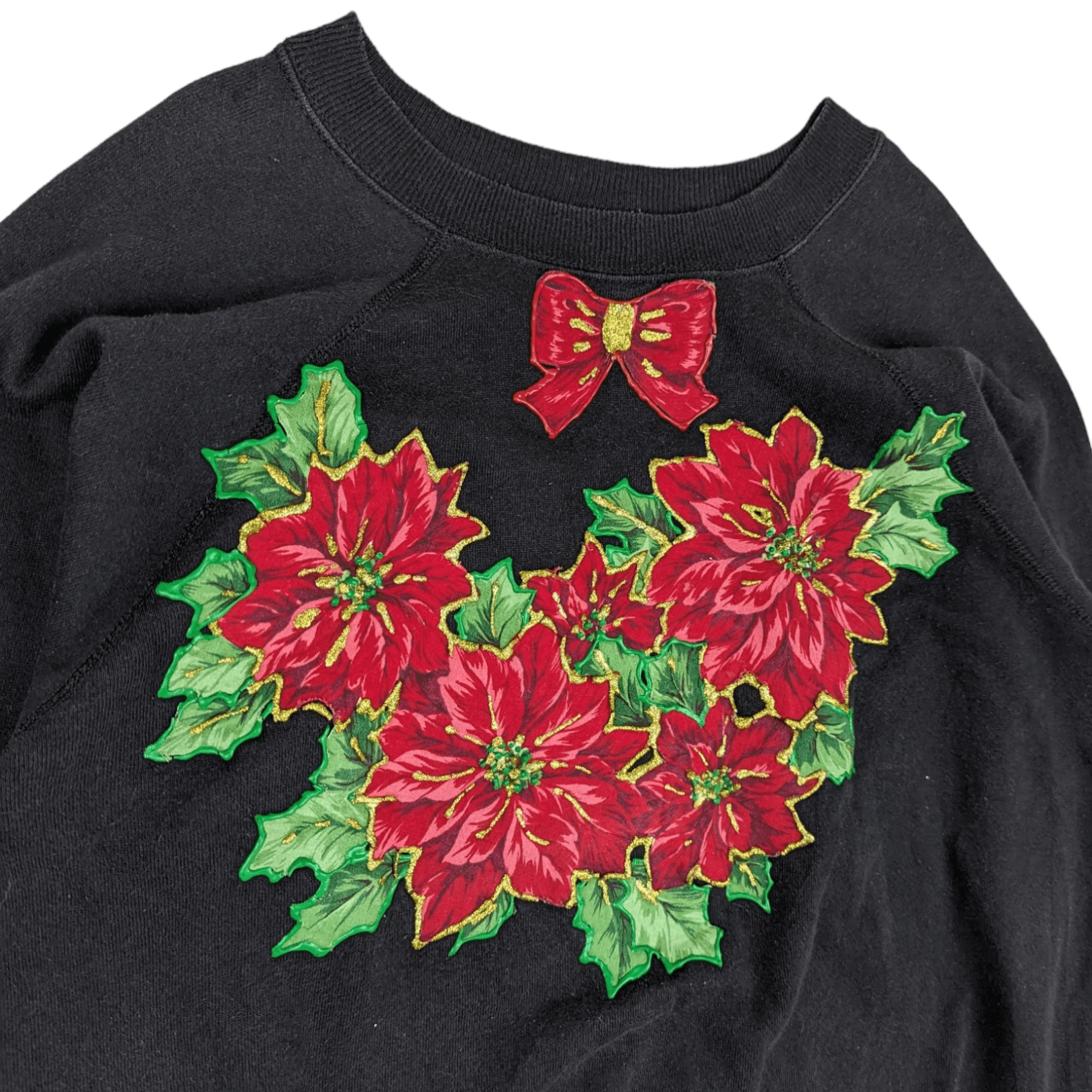 Vintage Vintage 90's PANHILL Flower Embroidery Custom Sweatshirt Size US XL / EU 56 / 4 - 5 Thumbnail