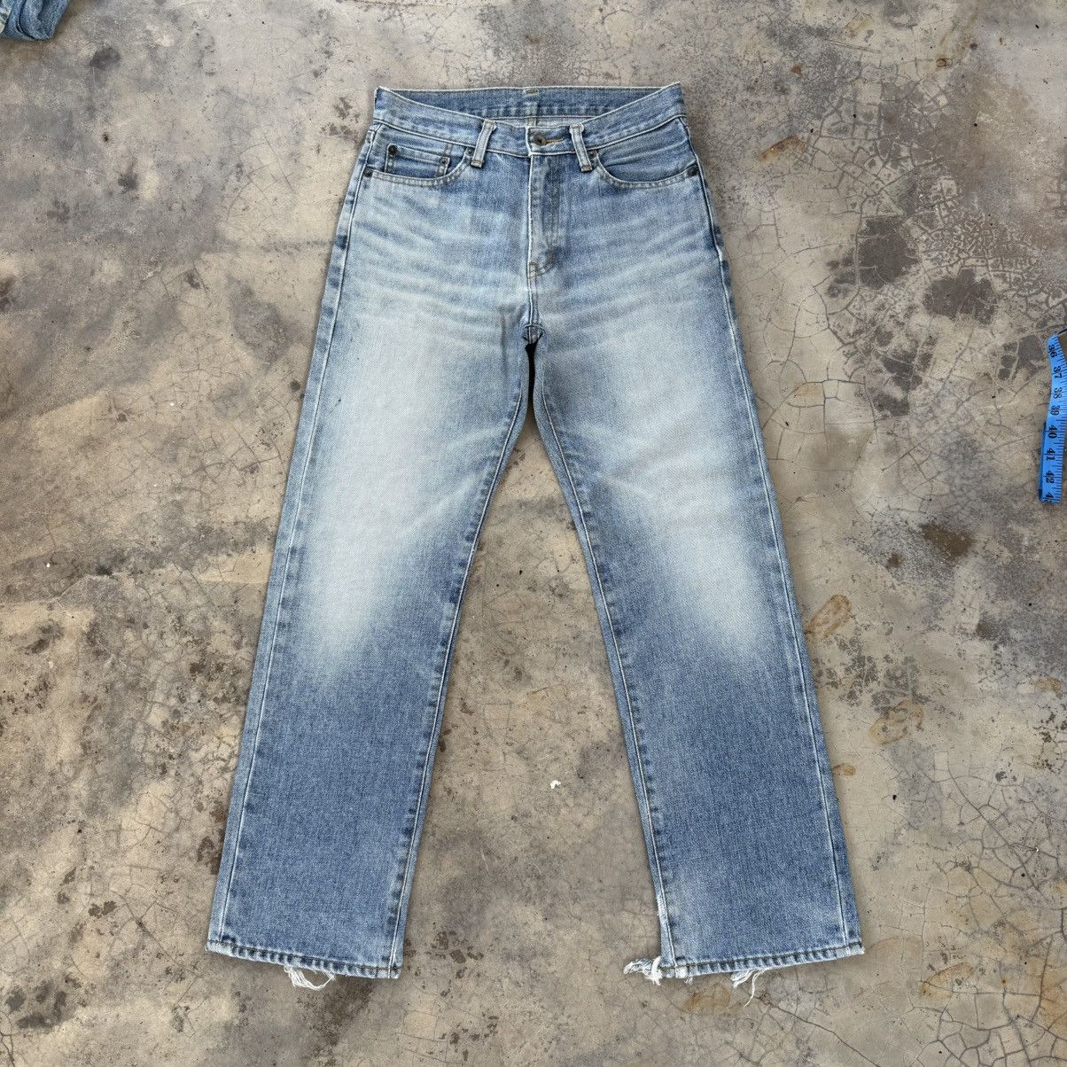 Japanese Brand × Jean × Vintage VINTAGE JAPAN FADED JEAN DENIM PANTS Size US 29 - 2 Thumbnail