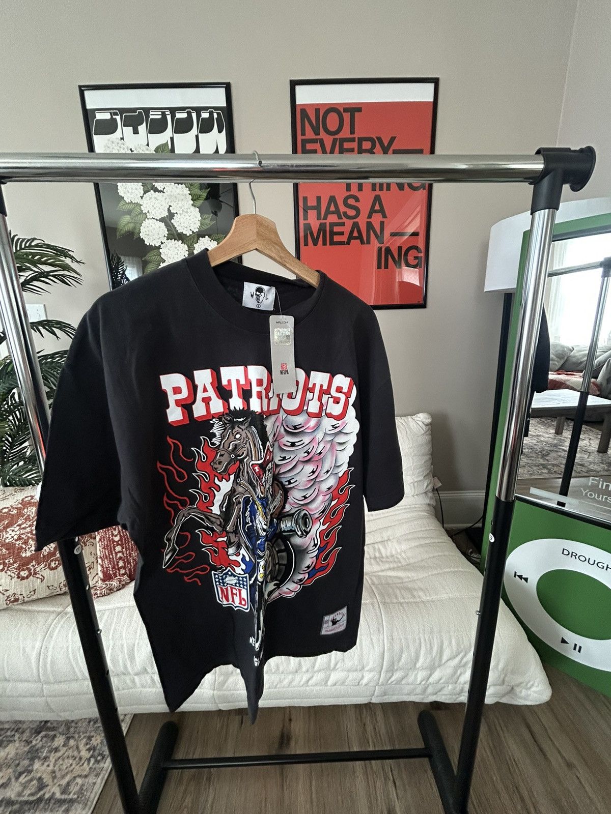 Warren Lotas Warren Lotus x NFL Patriots T-Shirt Size US L / EU 52-54 / 3 - 1 Thumbnail