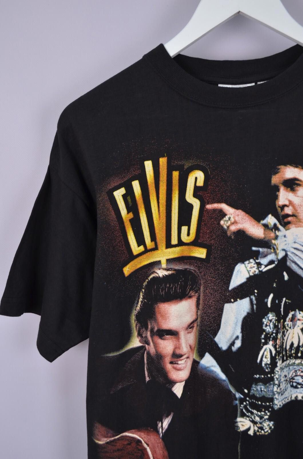 Designer Vintage 2004 Elvis Presley 'Elvis The Pelvis' T-Shirt Sz M Size US M / EU 48-50 / 2 - 5 Thumbnail