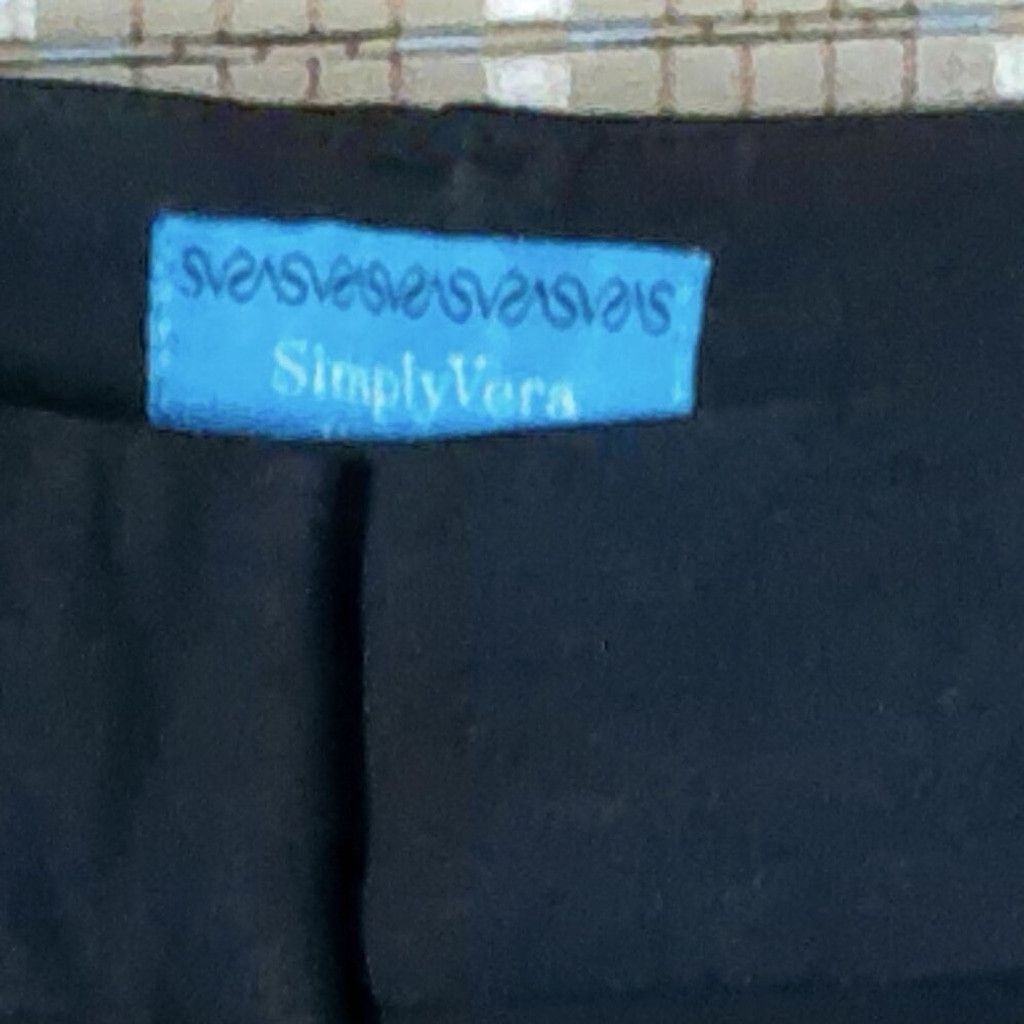 Vera Wang Simply Vera Vera Wang Straight Fit Flare Leg Trouser Size 28" / US 6 / IT 42 - 2 Thumbnail