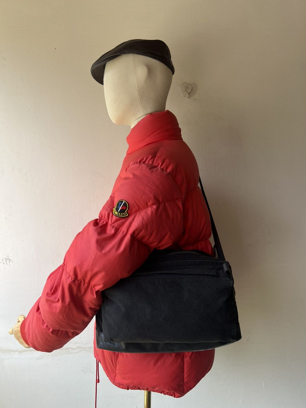 Porter Porter X Margaret Howell Distressed Messenger Bag Size ONE SIZE - 5 Thumbnail