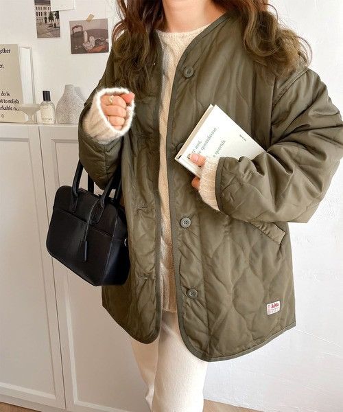 Japanese Brand JAVA JAPAN LINEAR, QUILTED JACKET Size US L / EU 52-54 / 3 - 9 Thumbnail