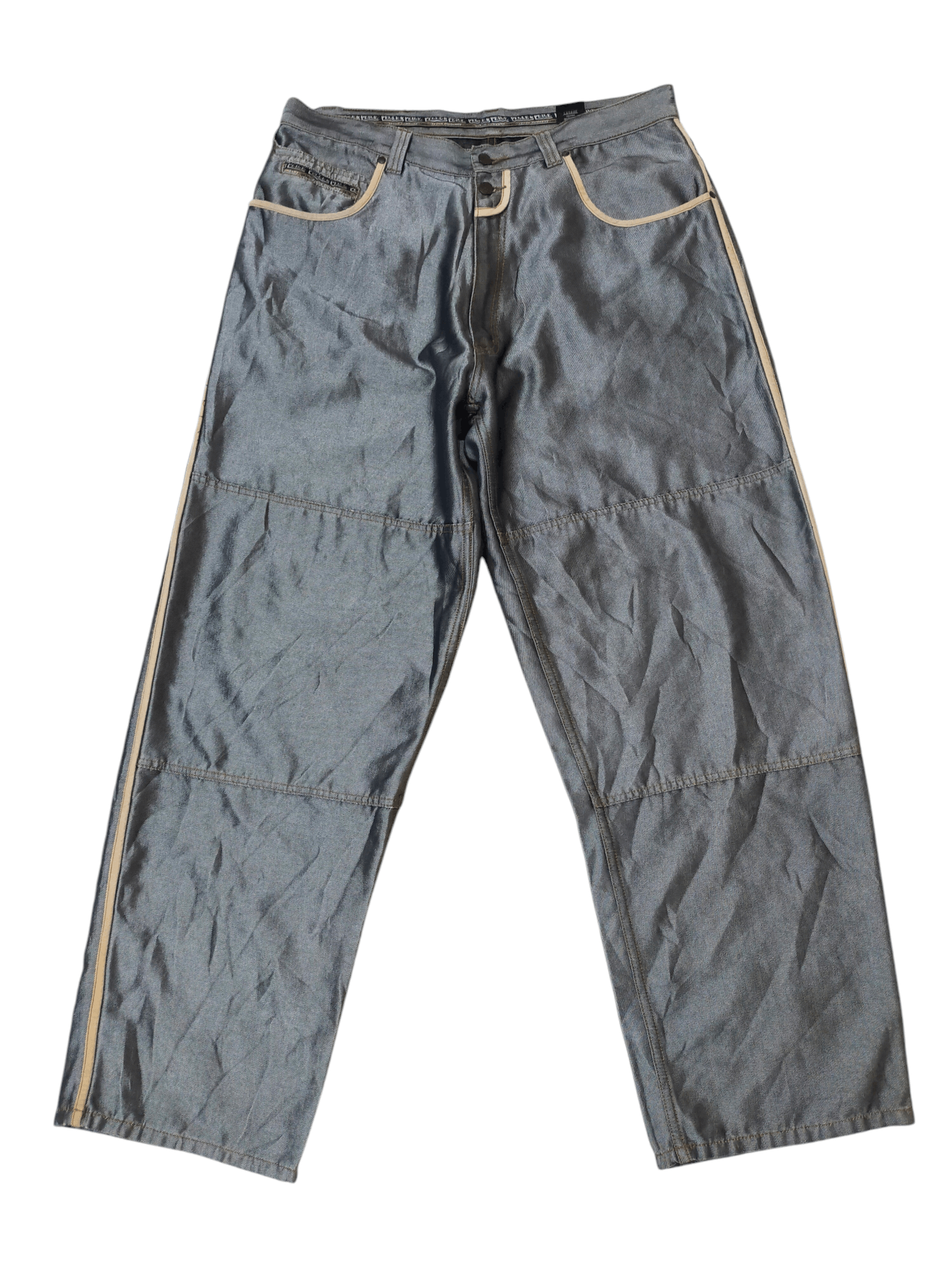 Marc Buchanan × Pelle Pelle PELLE PELLE BAGGY HIP HOP JEANS Size US 40 / EU 56 - 1 Thumbnail