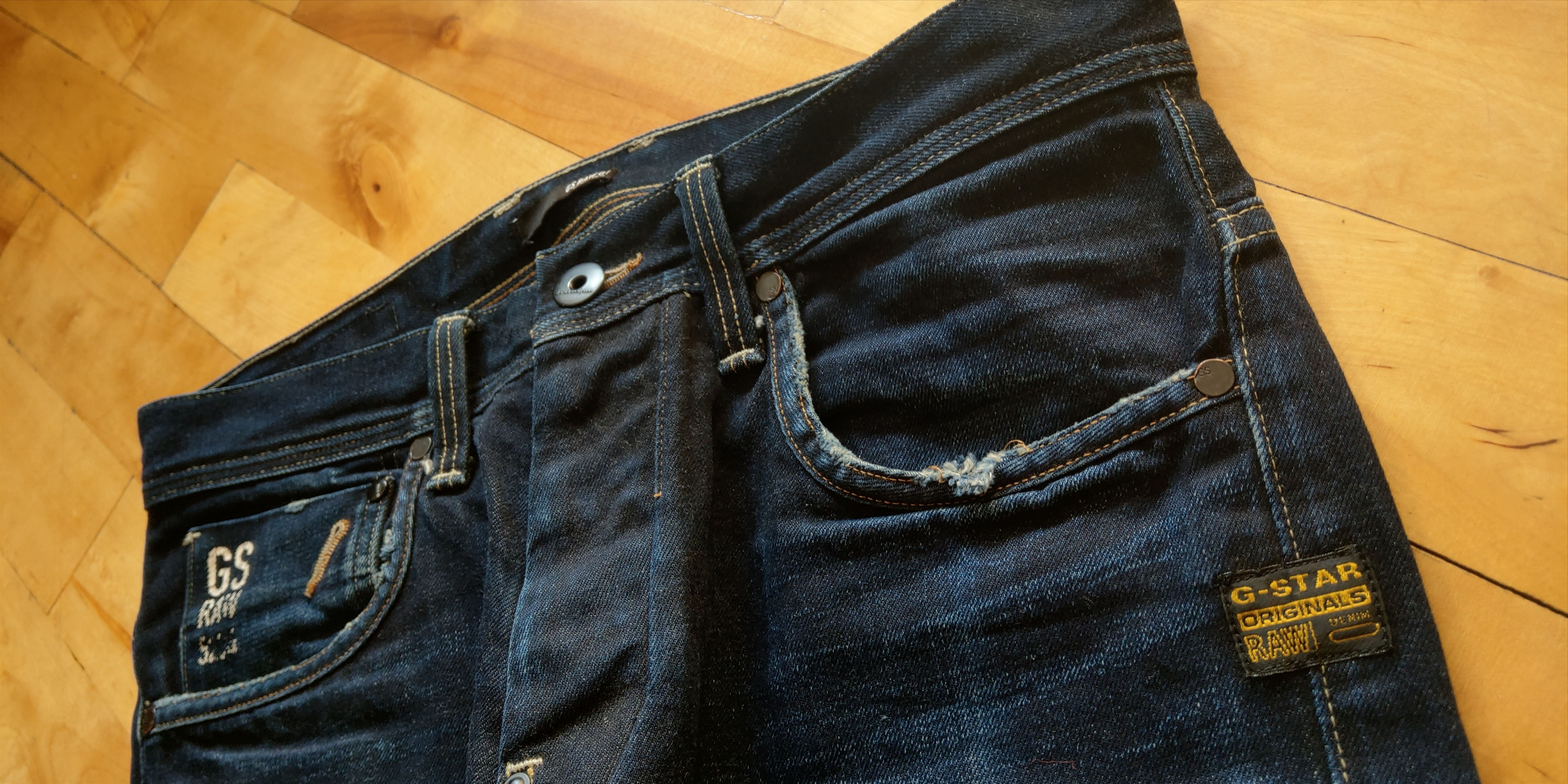 G-Star Skinny Baggy Stacked Pants Semi Flared Alt Neo Denim Goth 32 Size US 32 / EU 48 - 5 Thumbnail