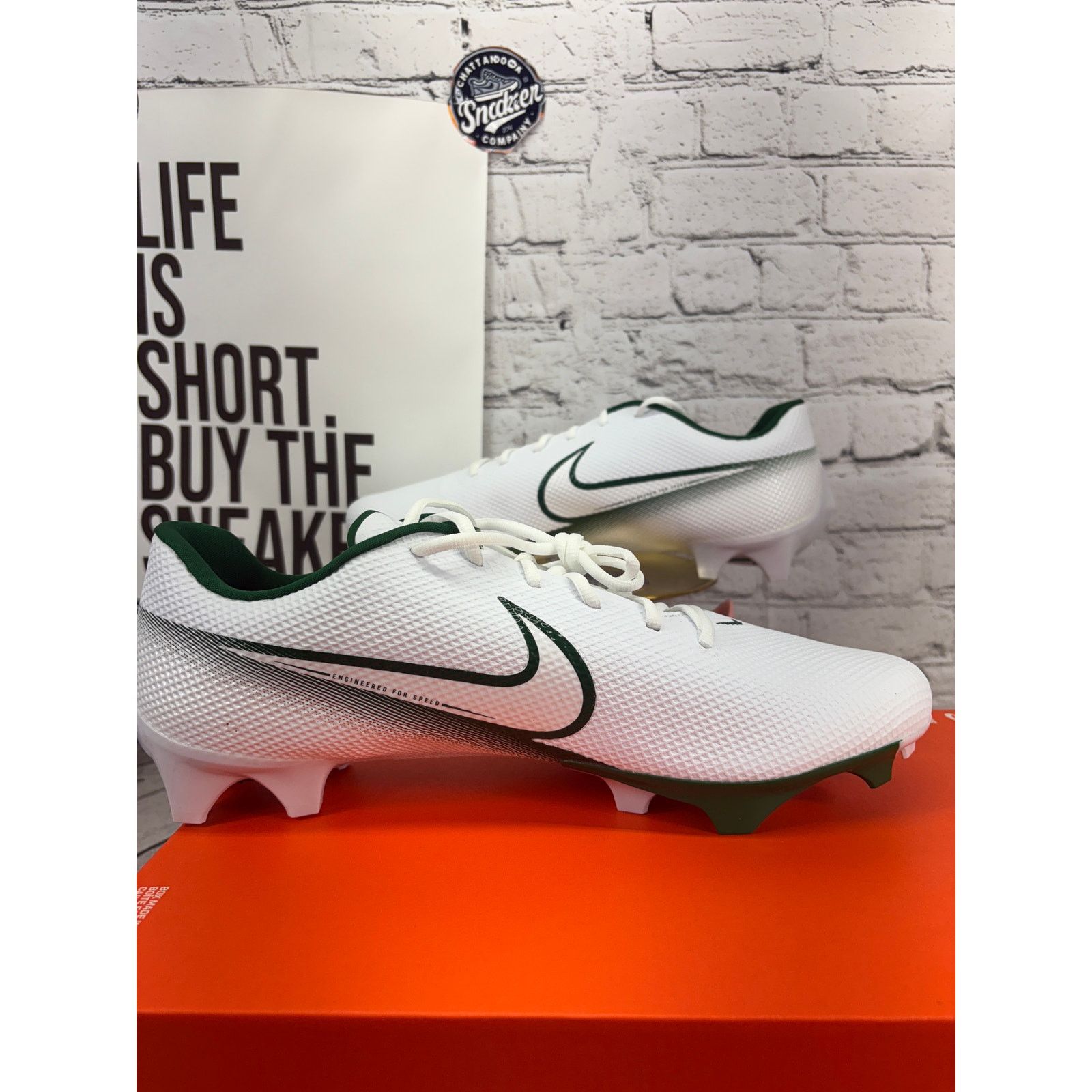 Nike Nike Vapor Edge Speed 360 NFL Football Cleats Men 16 Green Size US 15 / EU 48 - 6 Thumbnail