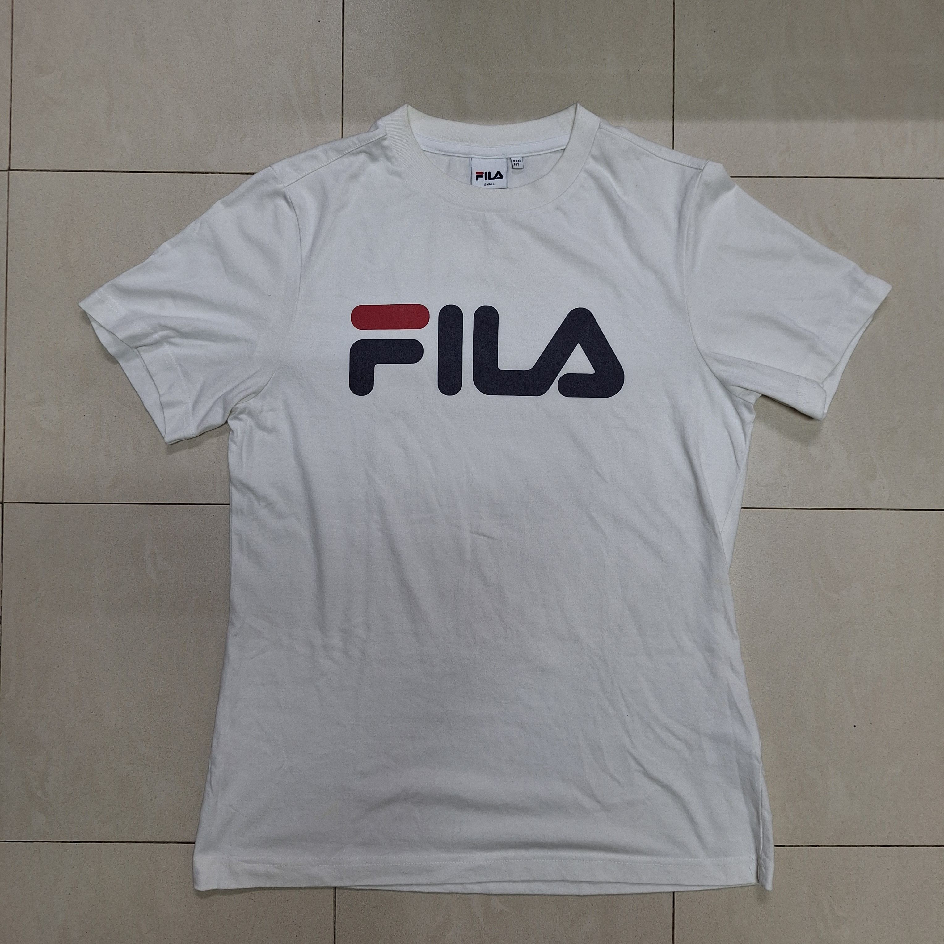Fila Fila Logo T Shirt Size US S / EU 44-46 / 1 - 1 Thumbnail