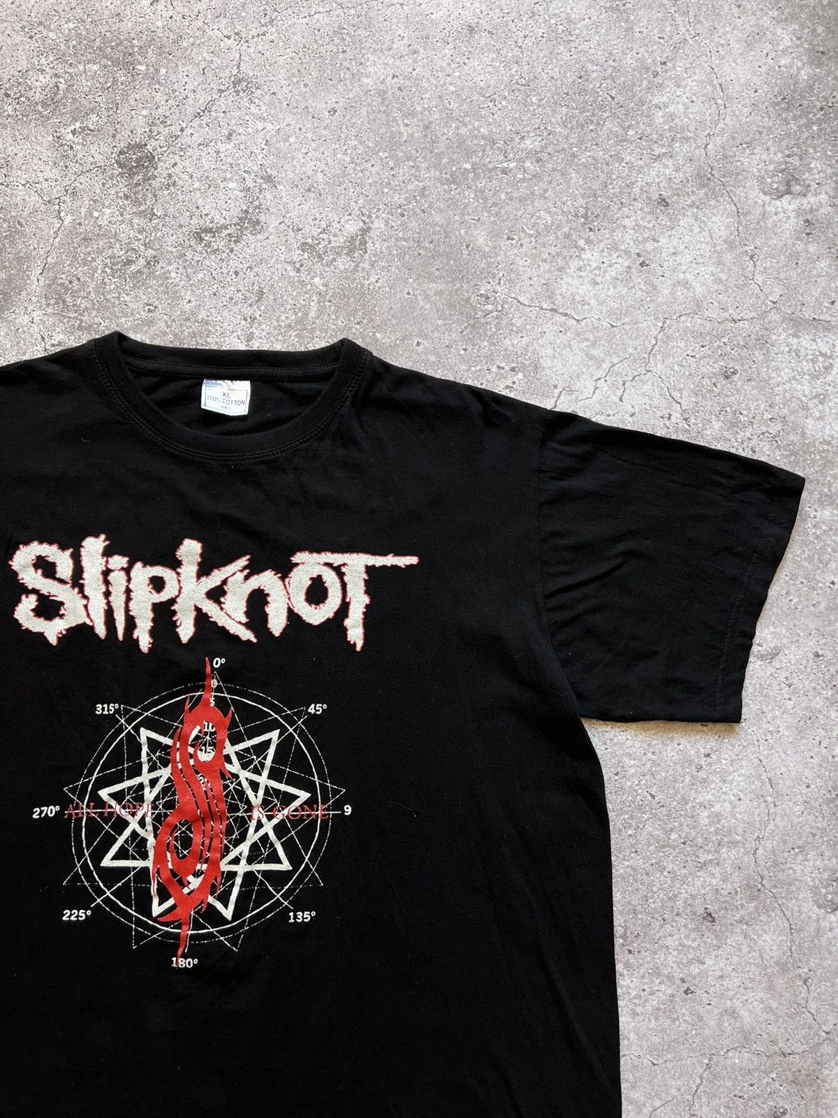 Band Tees × Slipknot × Vintage Vintage 2008 Slipknot All Hope Is Gone Tour Metal T-shirt Size US L / EU 52-54 / 3 - 3 Thumbnail