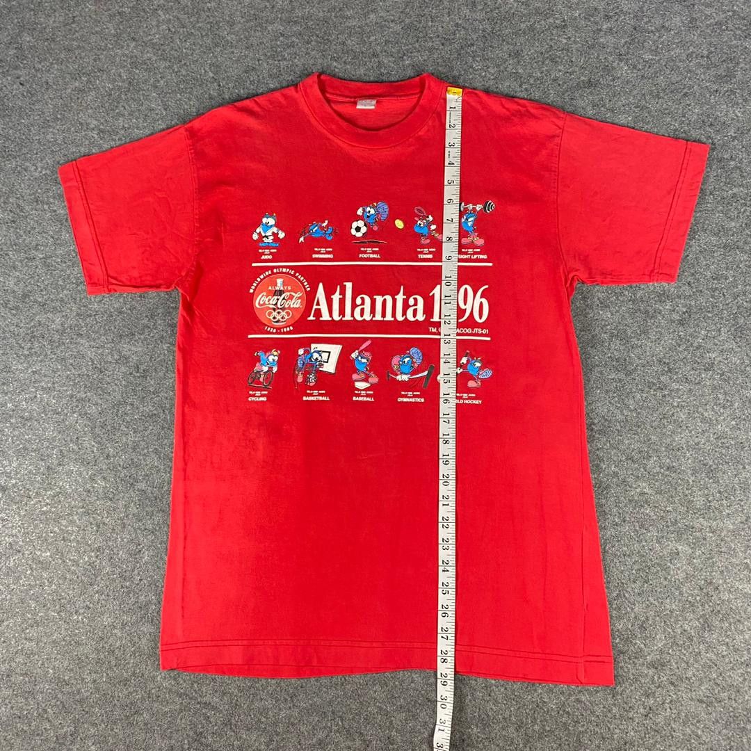 Vintage Vintage 90s Coca Cola Olympic Altlanta 96 Size US L / EU 52-54 / 3 - 5 Thumbnail