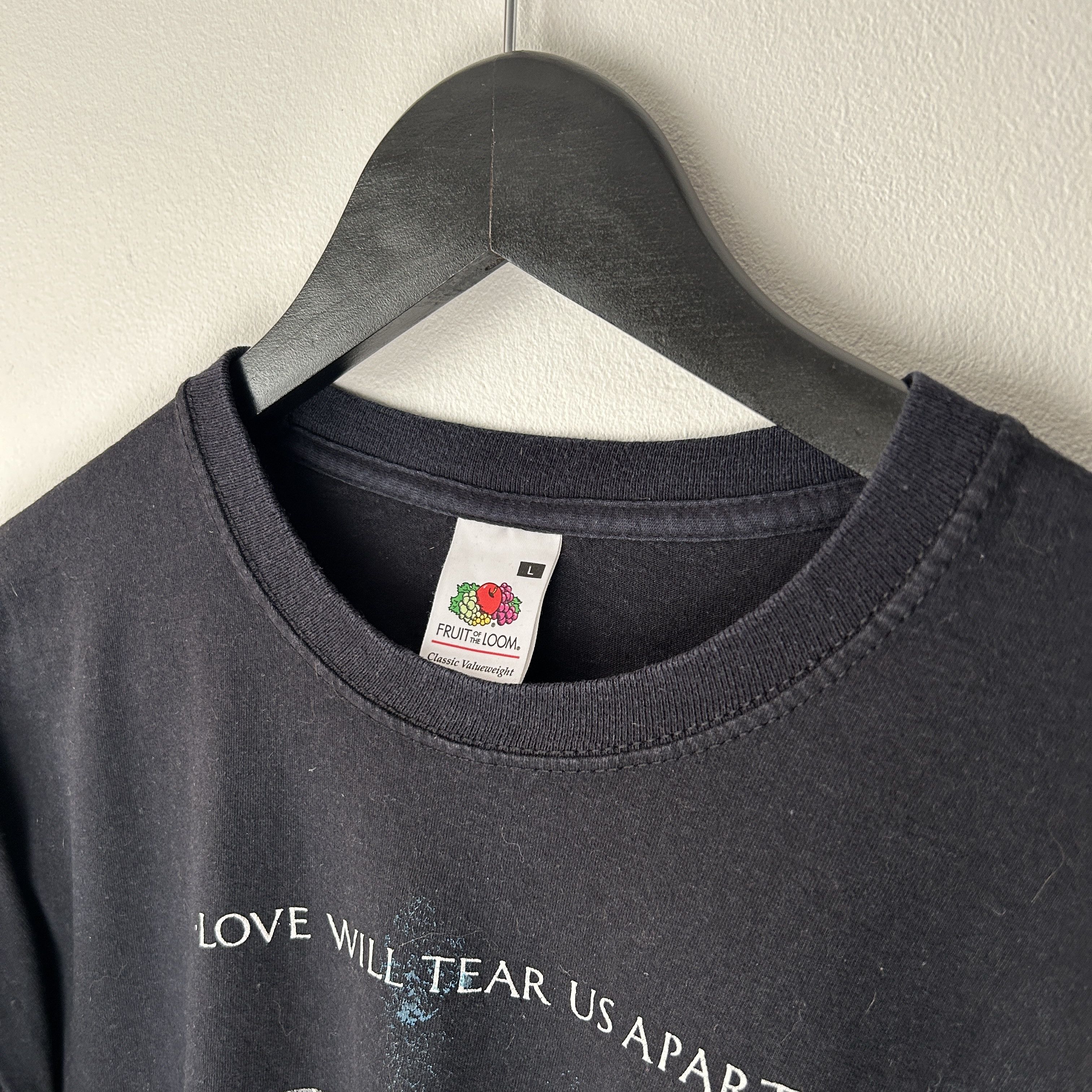 Band Tees Vintage Joy Division Love Will Tear Us Apart Band T-shirt Size US L / EU 52-54 / 3 - 3 Thumbnail