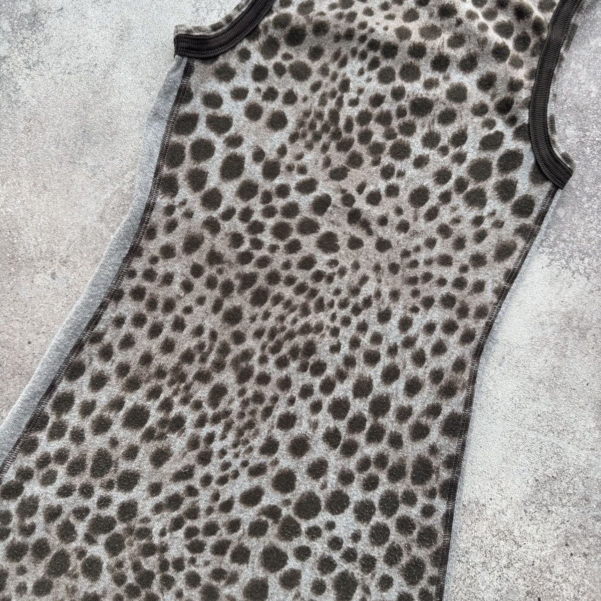 20471120 × Japanese Brand Marc Cain Sport Super Sexy Leopard Long Tank Top Size M / US 6-8 / IT 42-44 - 7 Thumbnail
