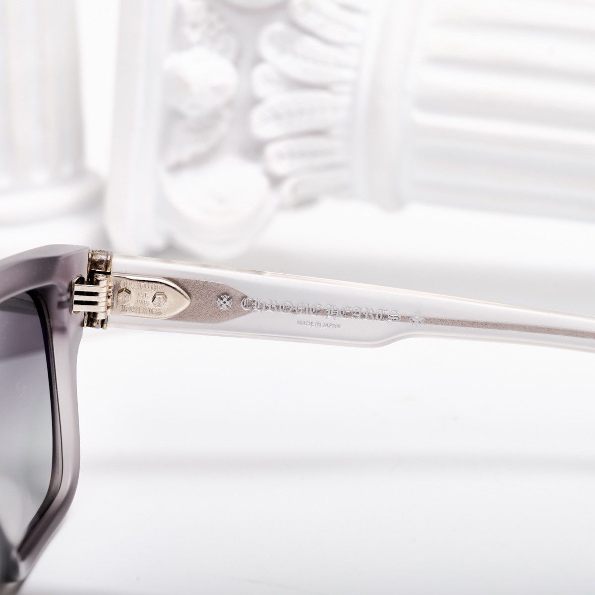 Chrome Hearts CHROME HEARTS MIDIXATHRILL I MATTE GRAPHITE SUNGLASSES Size ONE SIZE - 4 Thumbnail
