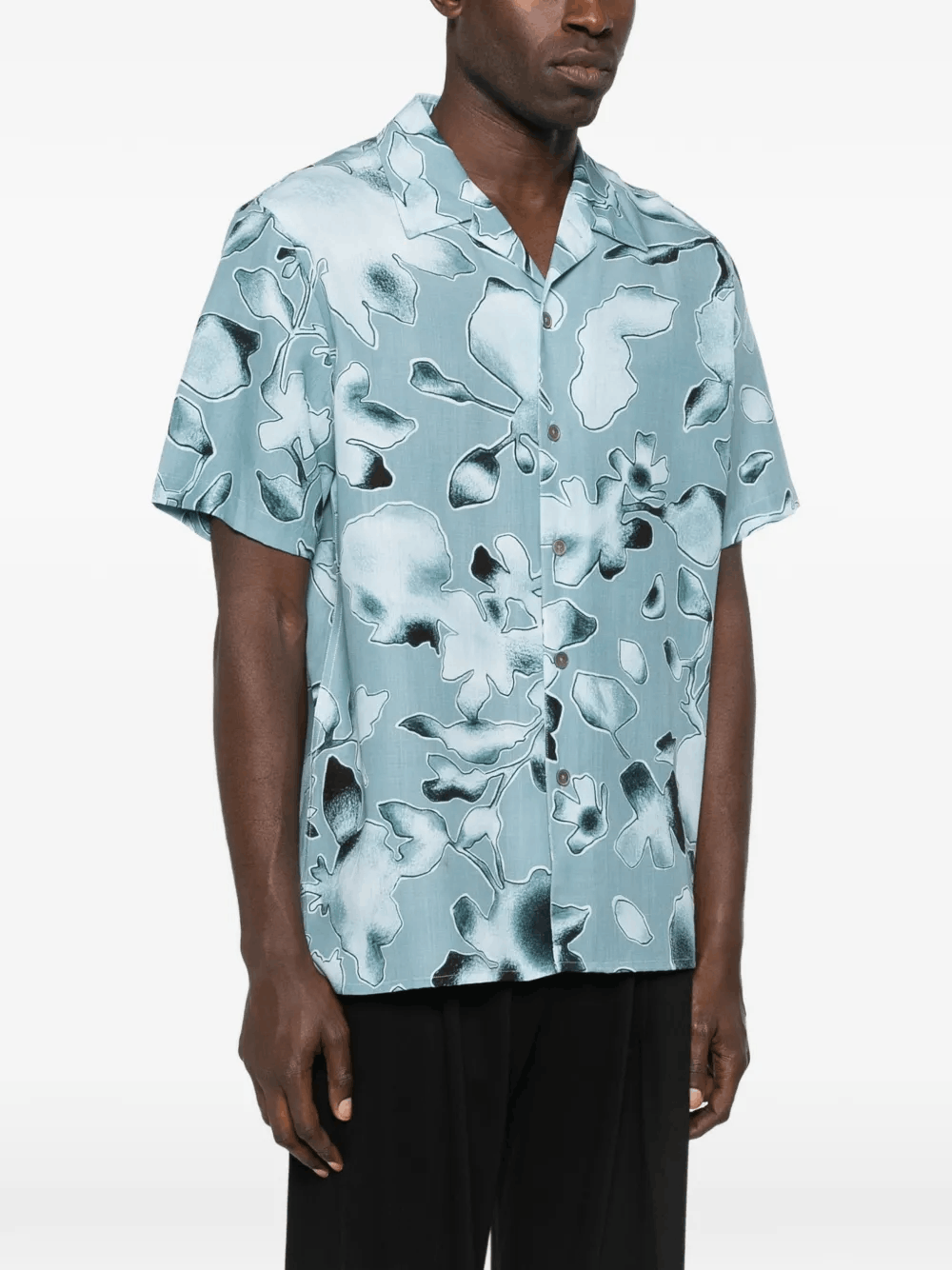 Other Men’s Blue Printed Shirt Size US XL / EU 56 / 4 - 4 Thumbnail
