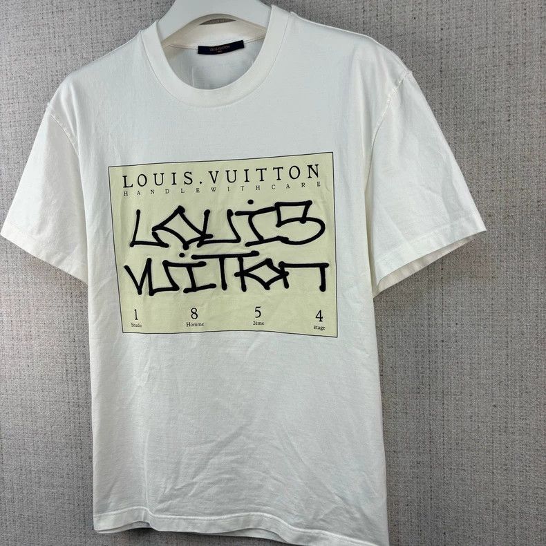 Louis Vuitton Louis Vuitton FW22 Solid monogram Logo printed crew neck s Size US L / EU 52-54 / 3 - 2 Thumbnail