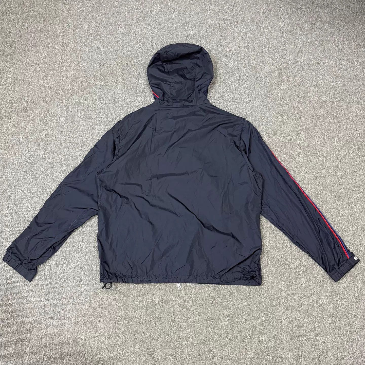 Moncler Moncler HATTAB Navy Hooded Jacket Size 5 Mint Size US XXL / EU 58 / 5 - 2 Thumbnail