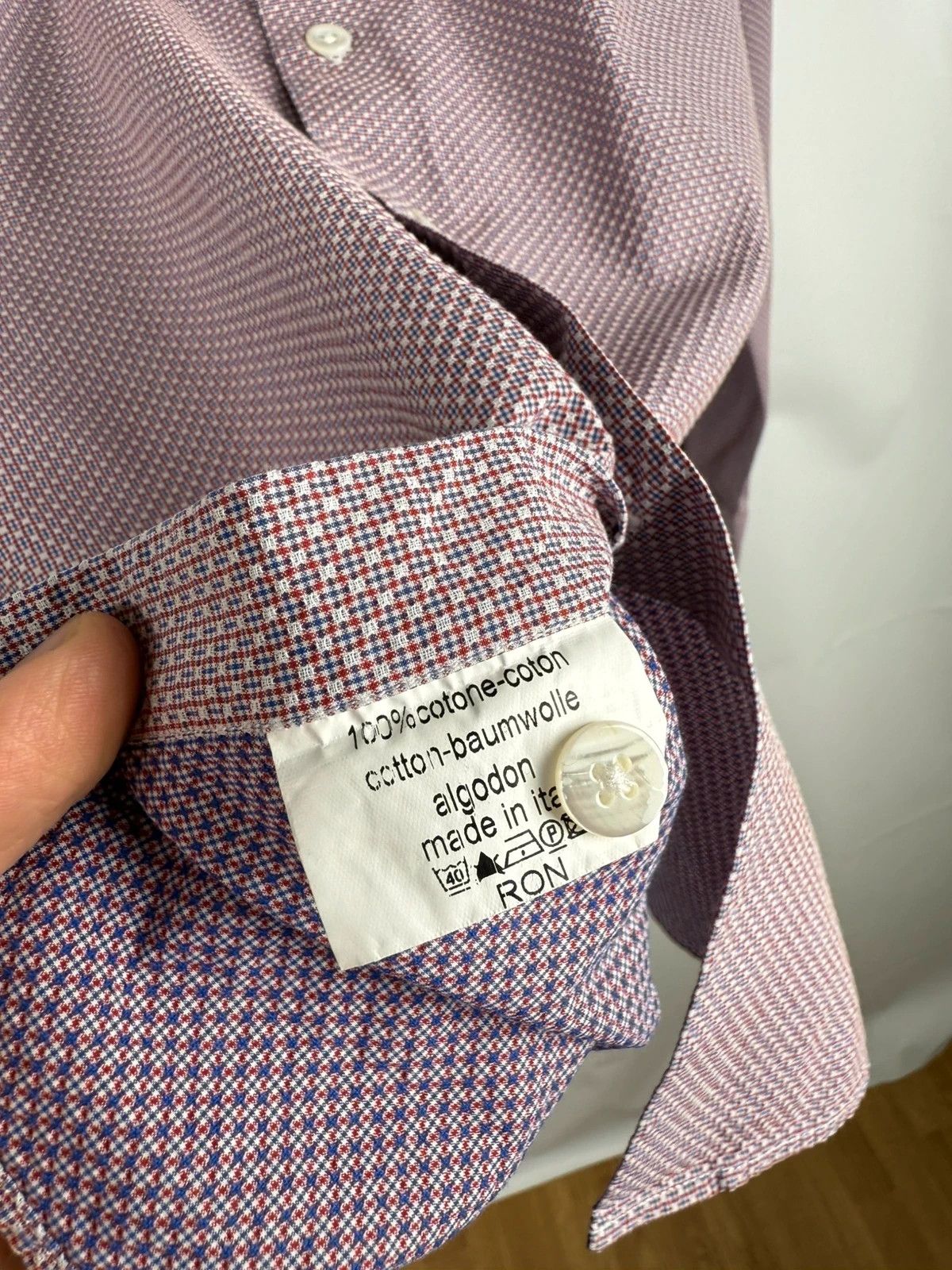 Other Fidelio Zurich Shirt Button Up Cotton Men size L Size US L / EU 52-54 / 3 - 7 Thumbnail