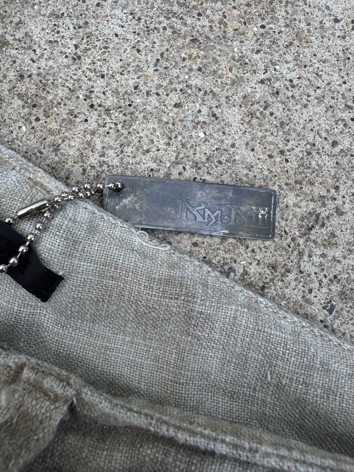 KMRii Kmrii Goat Linen Cargo Shorts Size US 31 - 6 Thumbnail