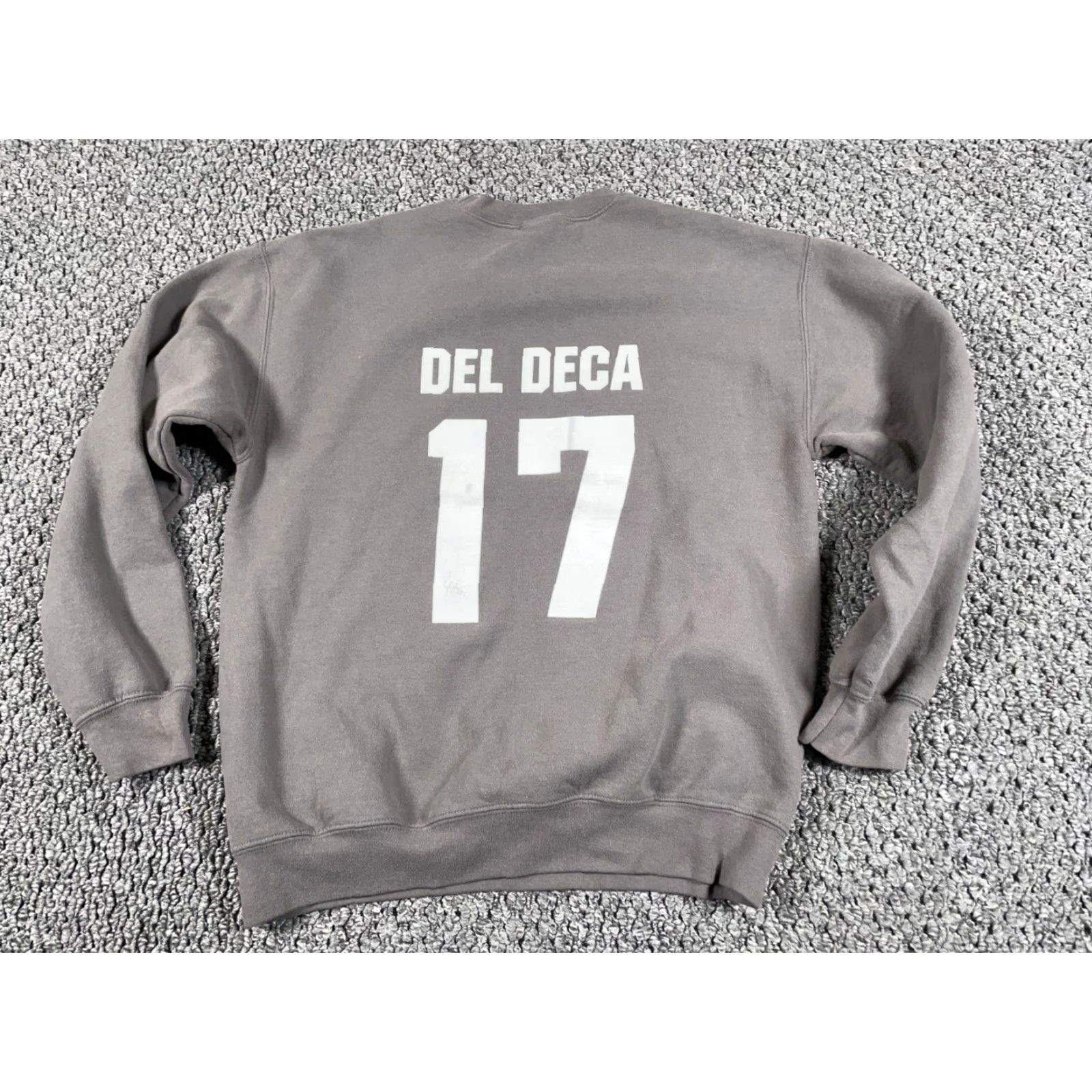 Champion Champion Retro Lacrosse Team Sweatshirt Adult Medium Gray Double Sided Print #17 Crewneck Size US M / EU 48-50 / 2 - 2 Thumbnail
