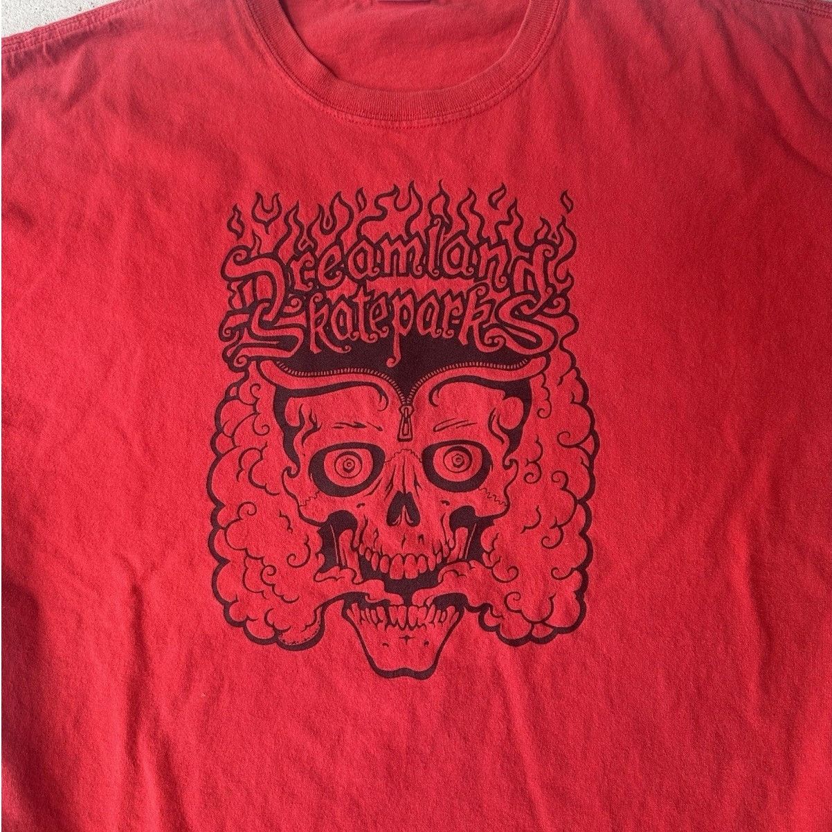 Gildan × Vintage OG Dreamland Skateparks Zipper Skull Portland Shirt Men’s XL Size US XL / EU 56 / 4 - 2 Thumbnail