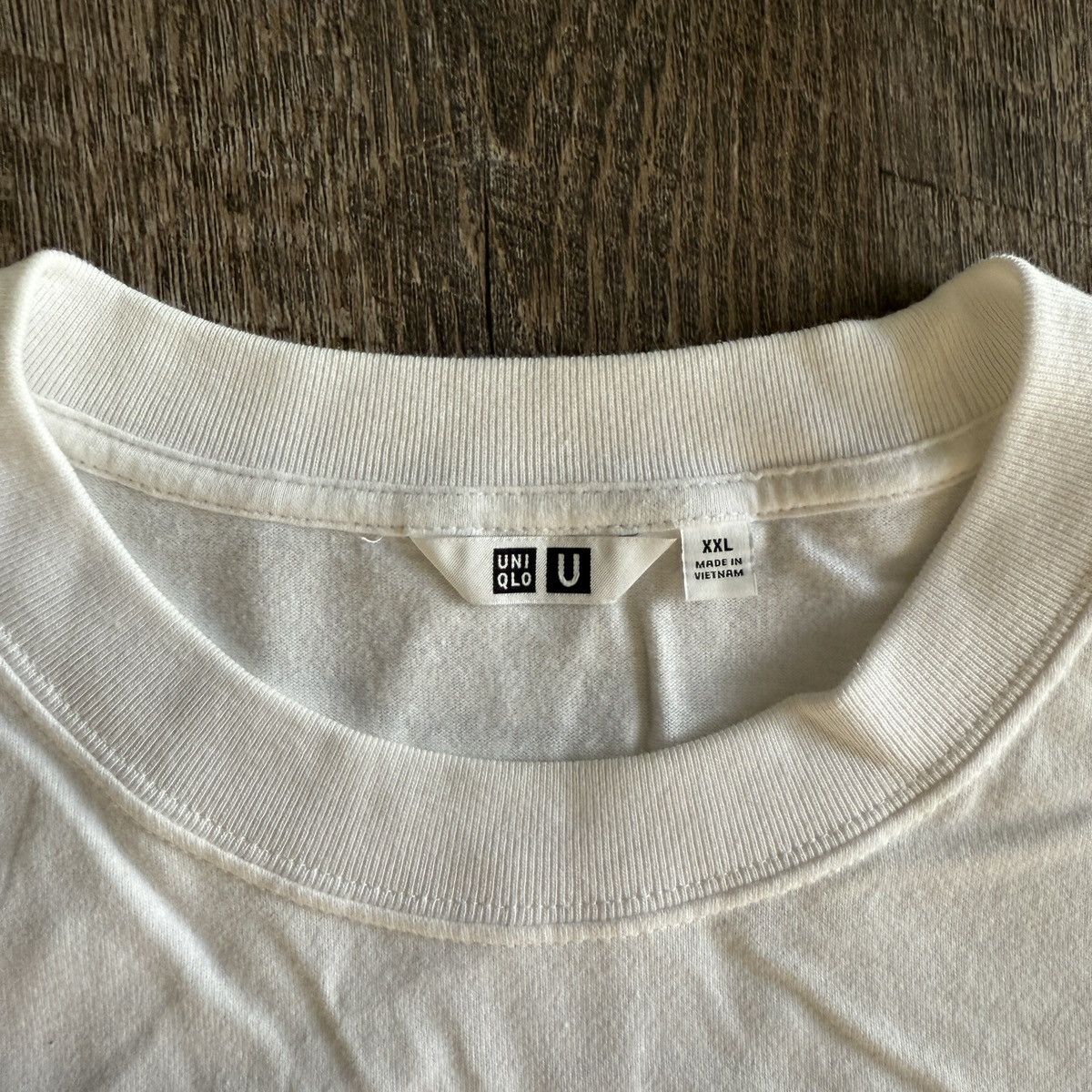 Uniqlo Uniqlo U long sleeve t-shirt - White Size US XXL / EU 58 / 5 - 2 Thumbnail
