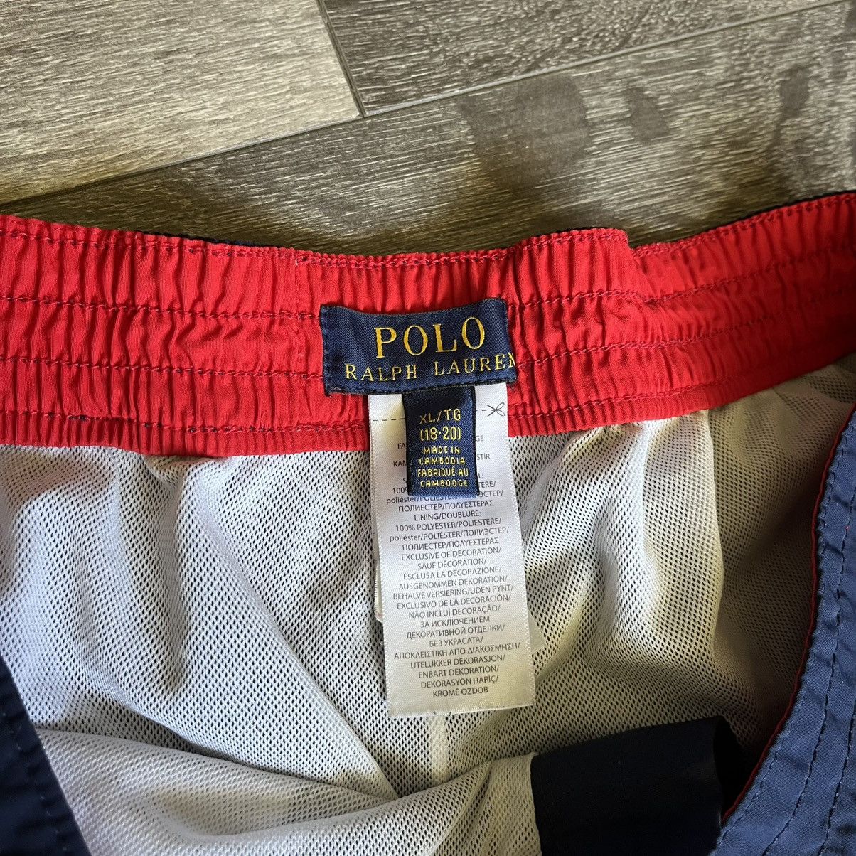 Polo Ralph Lauren Vintage Polo Ralph Lauren Big Pony Logo Swim Trunks Shorts Size US 30 / EU 46 - 7 Thumbnail