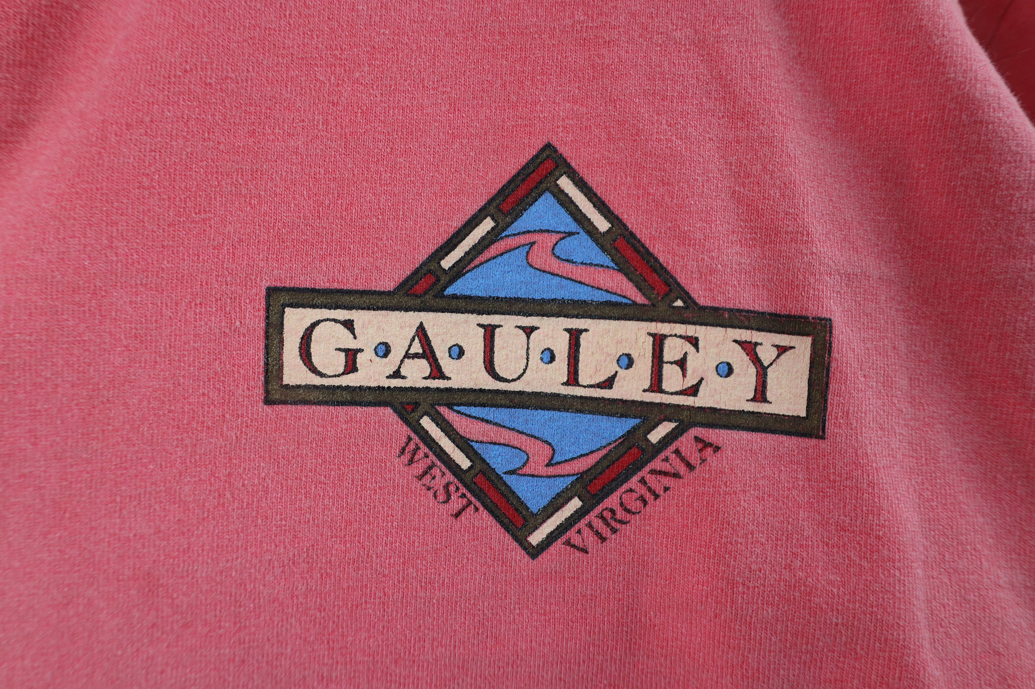 Vintage Vintage 90s American Runners Gauley West Virginia T-Shirt Size US XXL / EU 58 / 5 - 4 Thumbnail