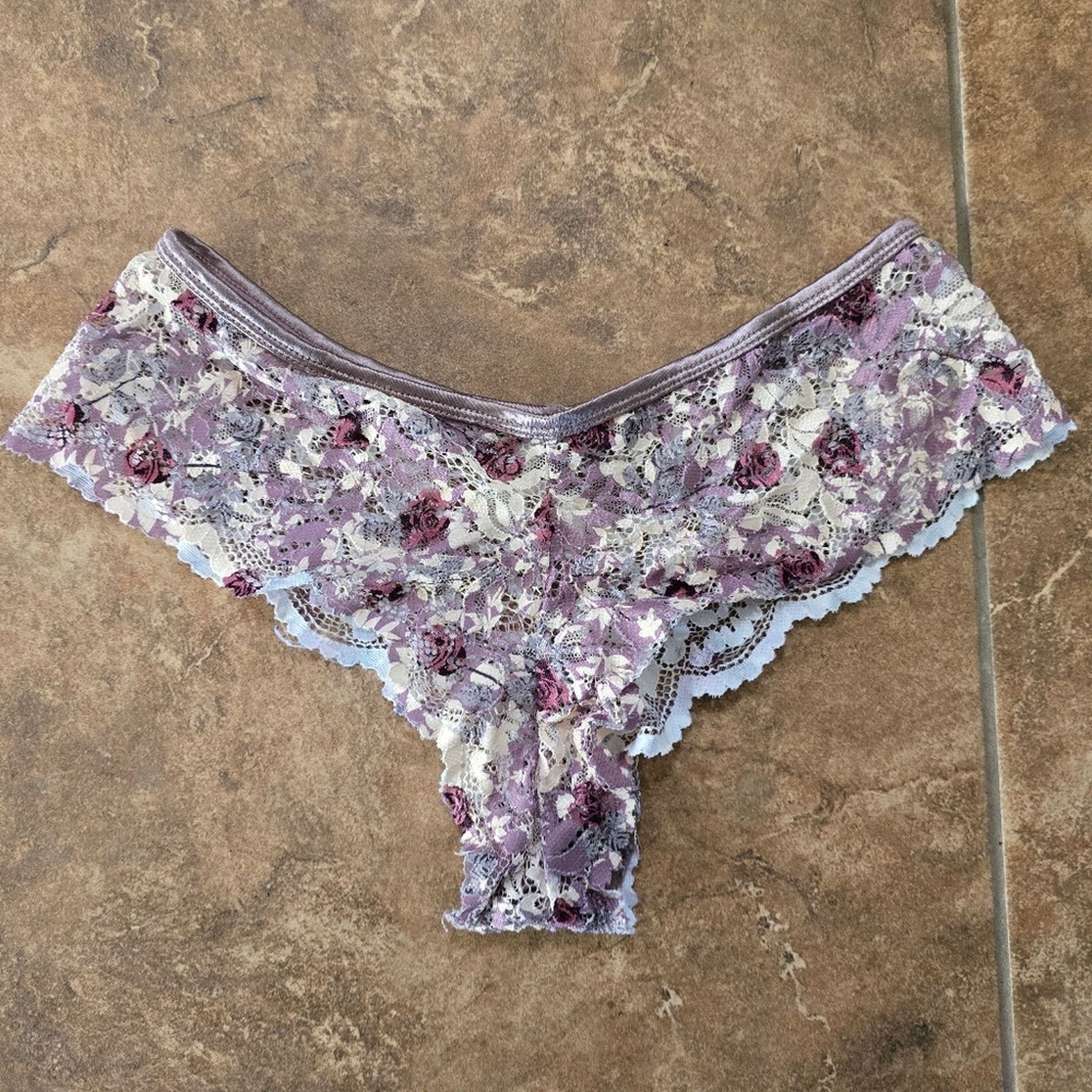 Other Multicolored Lace Detailed Cheeky Panty Size ONE SIZE - 1 Thumbnail