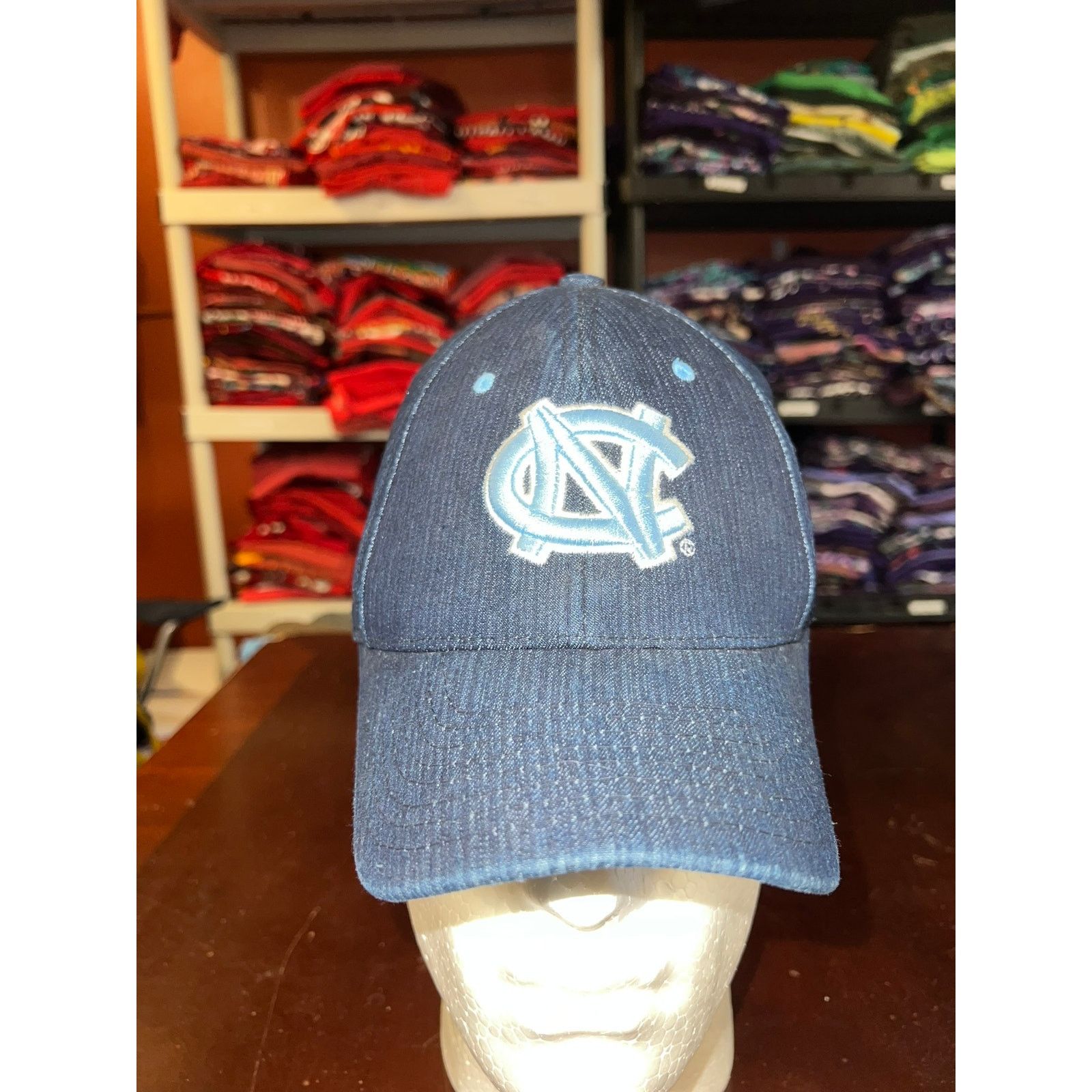 Zephyr UNC Hat University Of North Carolina Zephyr Blue Cap M/L Size ONE SIZE - 2 Thumbnail