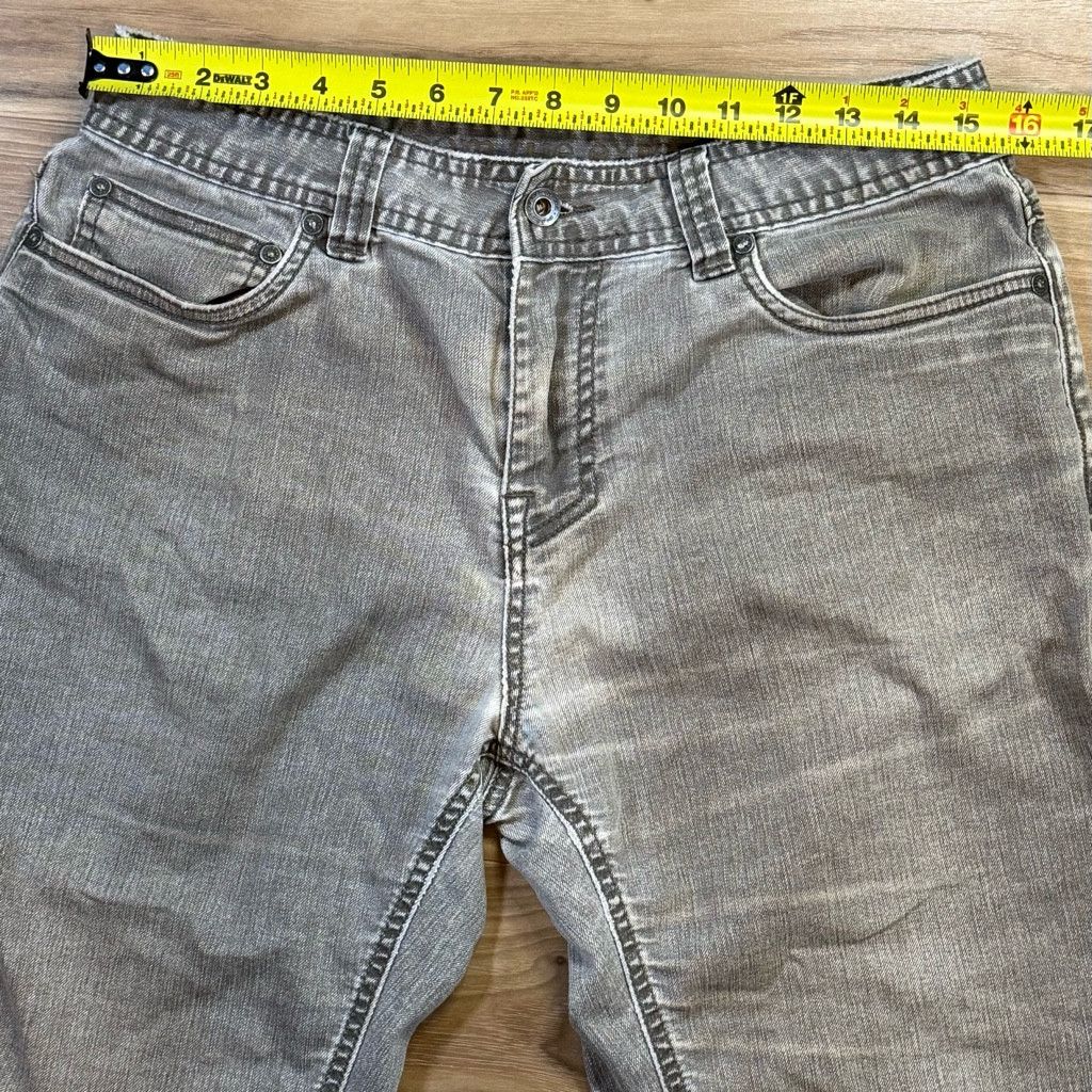 Prada prAna Men’s Slim Fit Gray Jeans 30x32 Size US 30 / EU 46 - 5 Thumbnail