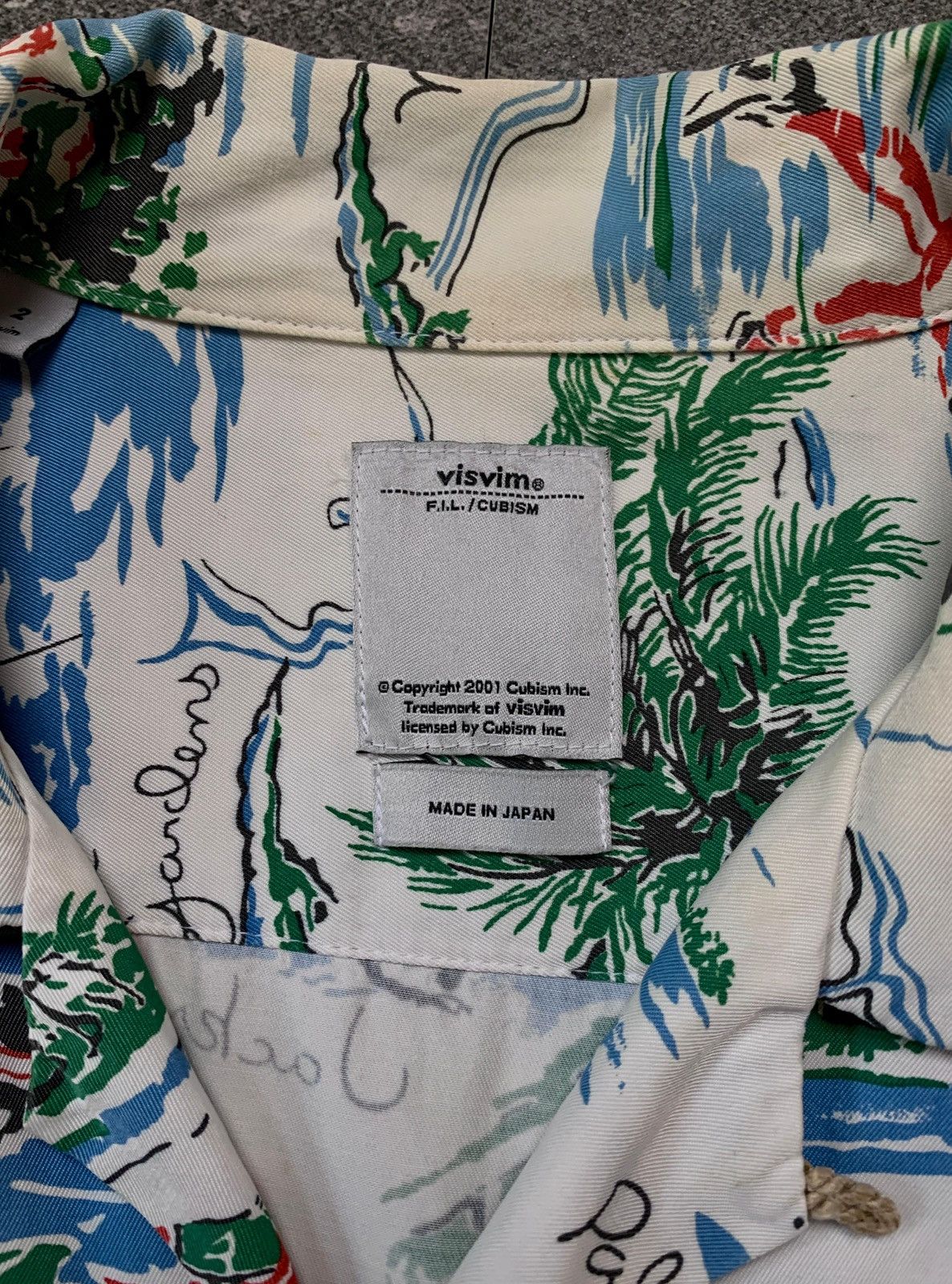 Visvim FREE TAX! Duke Camp Collar Printed Shirt Size US S / EU 44-46 / 1 - 7 Thumbnail