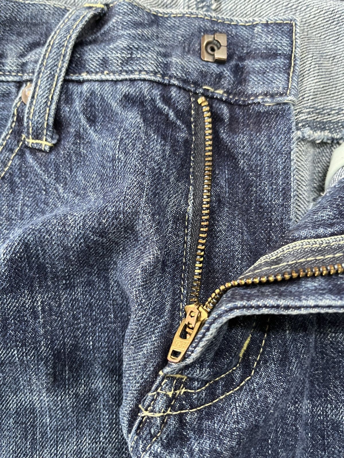 Hysteric Glamour Bric Brac Junya Watanabe Style Distressed Poem Jeans Pants Size US 30 / EU 46 - 7 Thumbnail