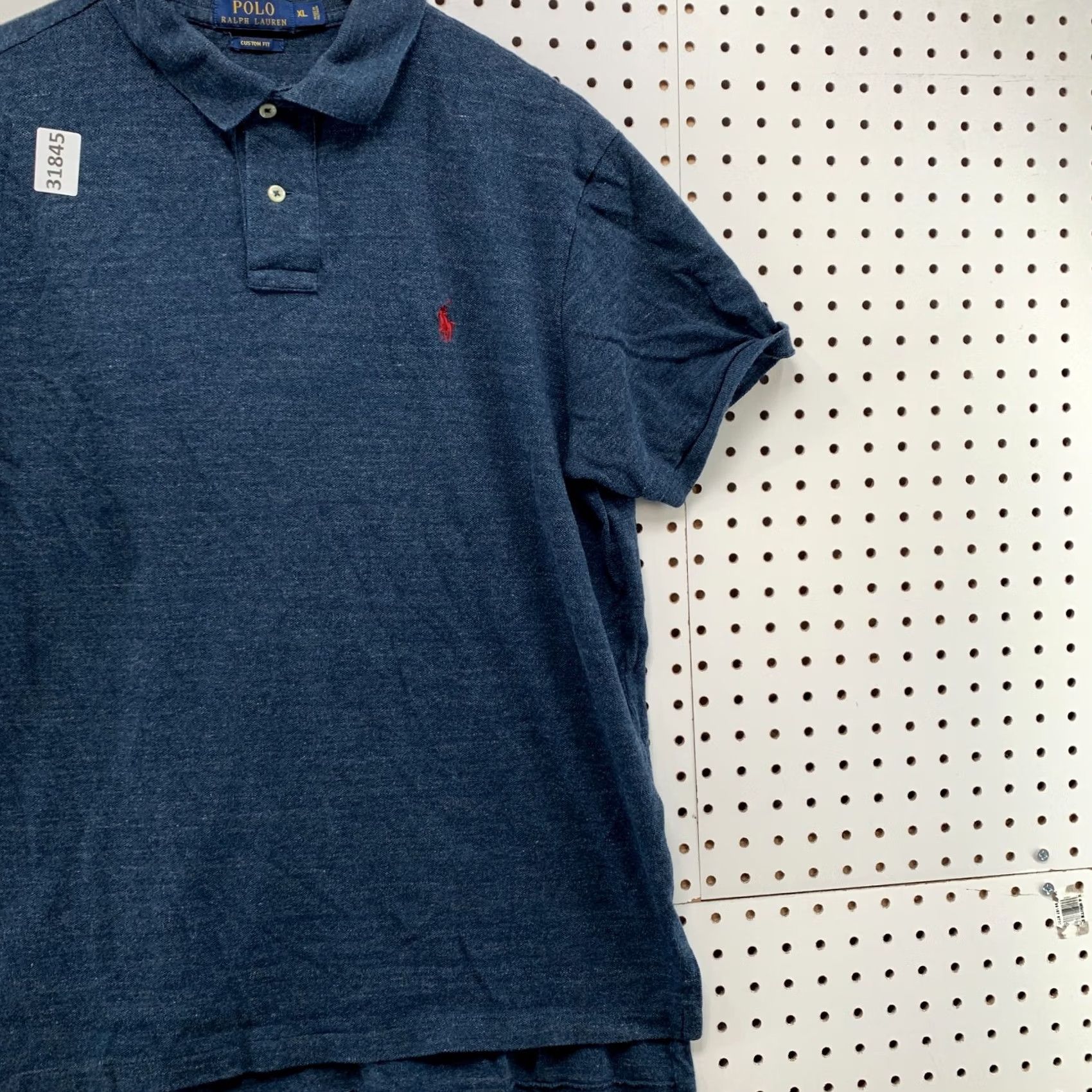 Ralph Lauren Polo Ralph Lauren Shirt Men XL Blue Collared Short Sleeve Red Pony Size US XL / EU 56 / 4 - 5 Thumbnail