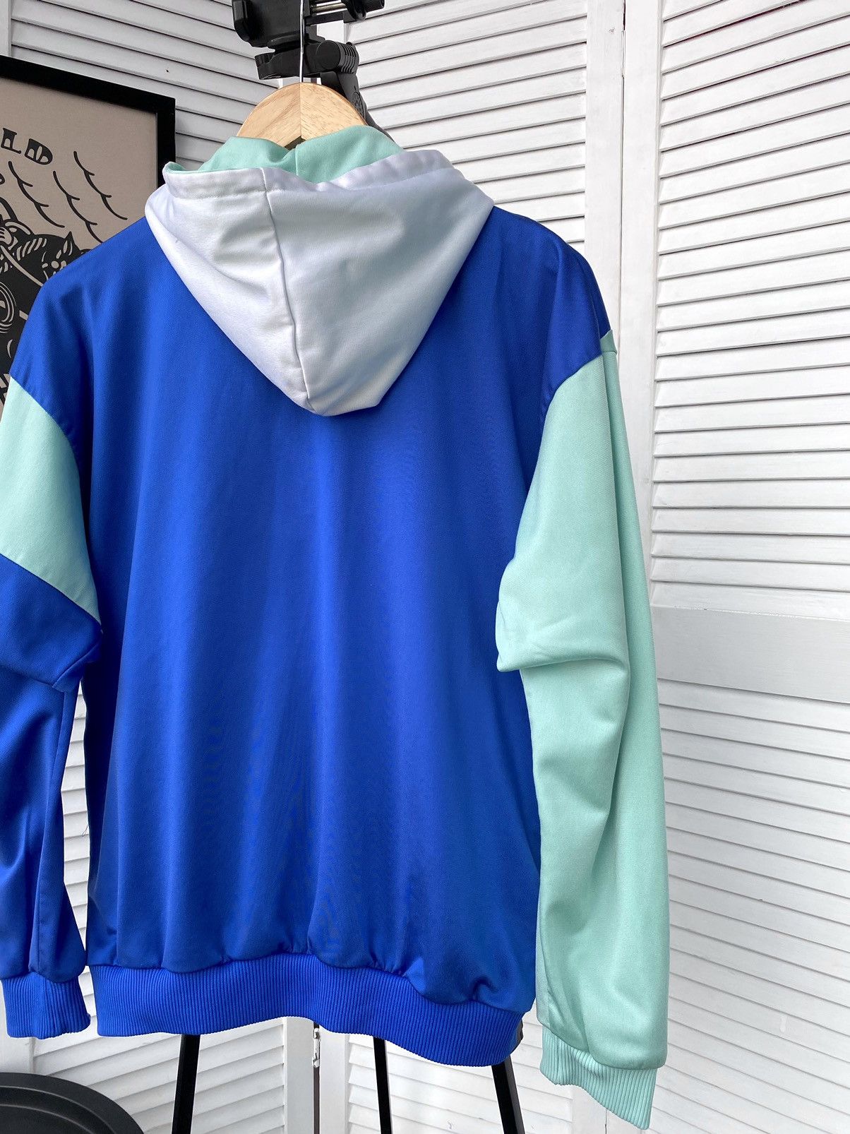 Puma × Vintage Vintage 90s Puma Track 1/4 Zip Hoodie Retro Atchletic Size US M / EU 48-50 / 2 - 8 Thumbnail