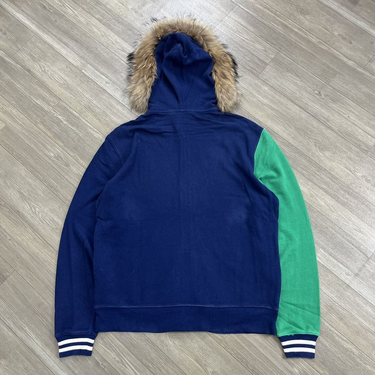 Polo Ralph Lauren 2000s Polo Ralph Lauren Fur ZipHoodie IfSixWasNine LGB Style Size US XL / EU 56 / 4 - 13 Thumbnail