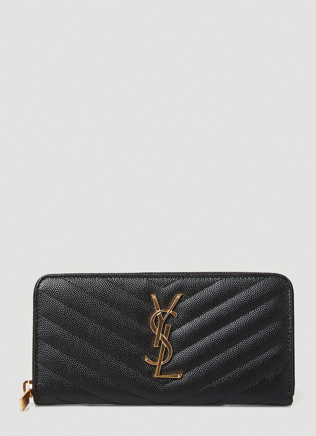 Saint Laurent Paris Cassandre Matelassé Wallet Size ONE SIZE - 1 Thumbnail