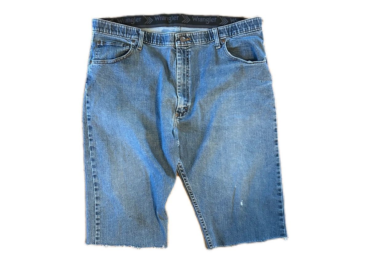 Vintage × Wrangler Vintage Baggy Wrangler Jean Shorts Size US 40 / EU 56 - 1 Thumbnail