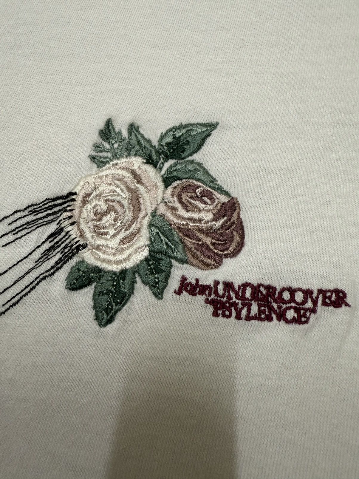 Japanese Brand × Undercover JohnUNDERCOVER PSYLENCE ROSES FLOWER TSHIRT Size US L / EU 52-54 / 3 - 7 Thumbnail