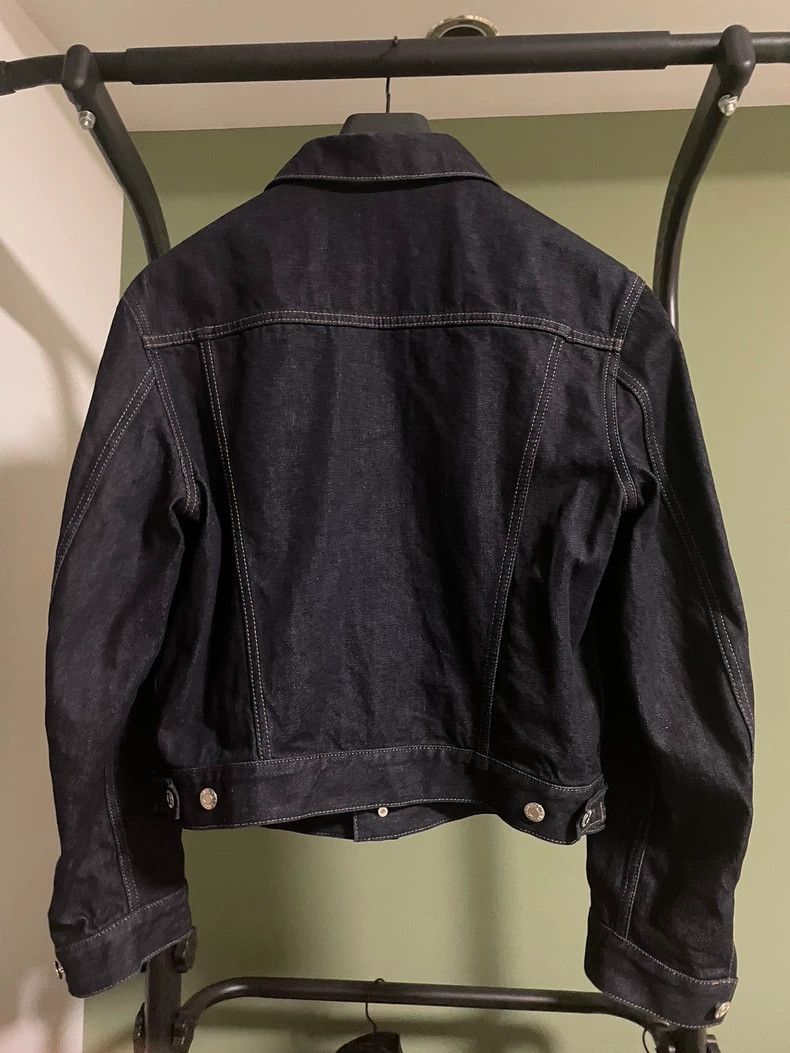 Helmut Lang HELMUT LANG Dark blue denim jacket Size US M / EU 48-50 / 2 - 2 Thumbnail