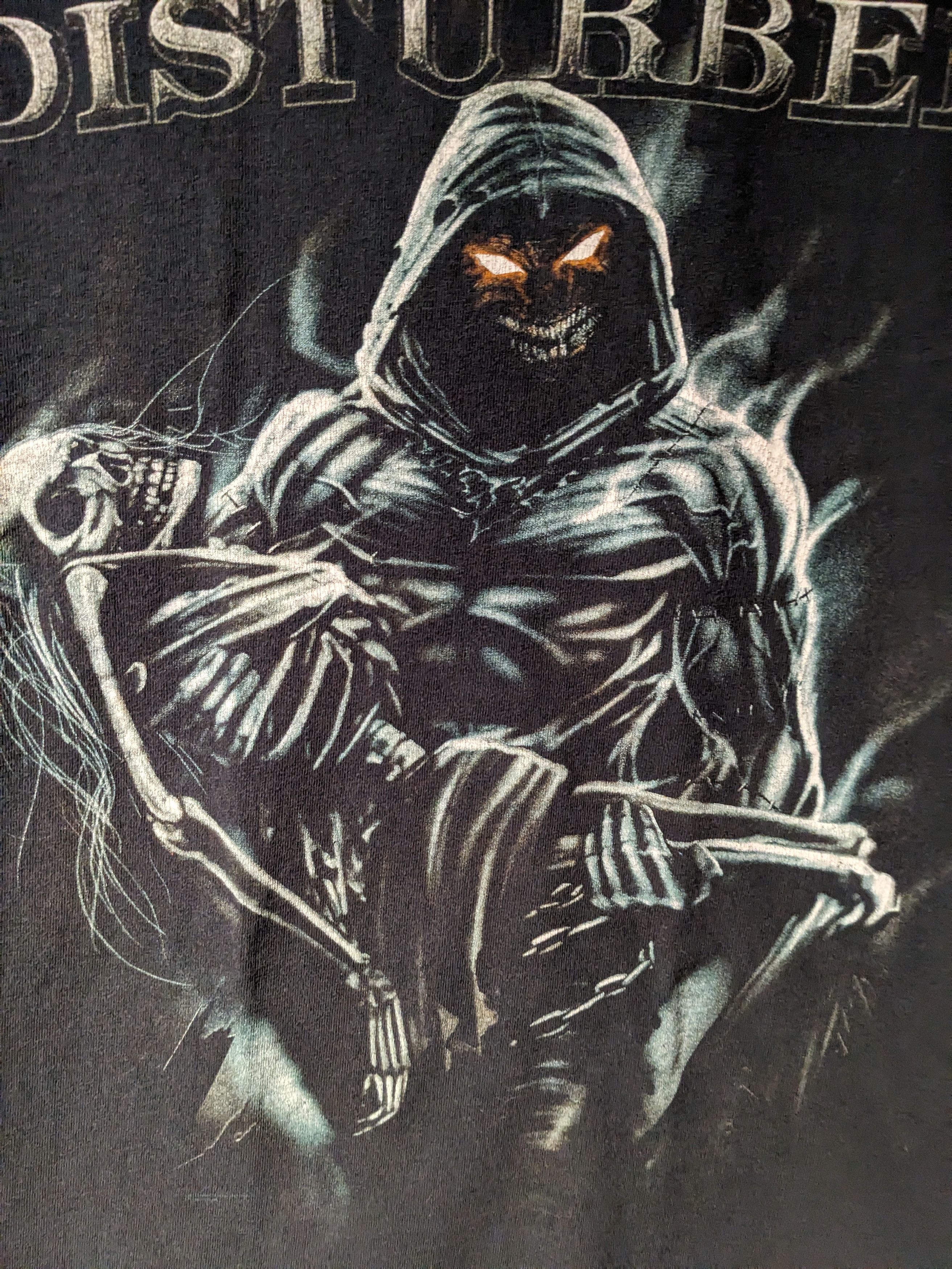 Band Tees × Vintage Vintage 2013 Disturbed Band Music Tour Black Medium T-Shirt Size US M / EU 48-50 / 2 - 2 Thumbnail