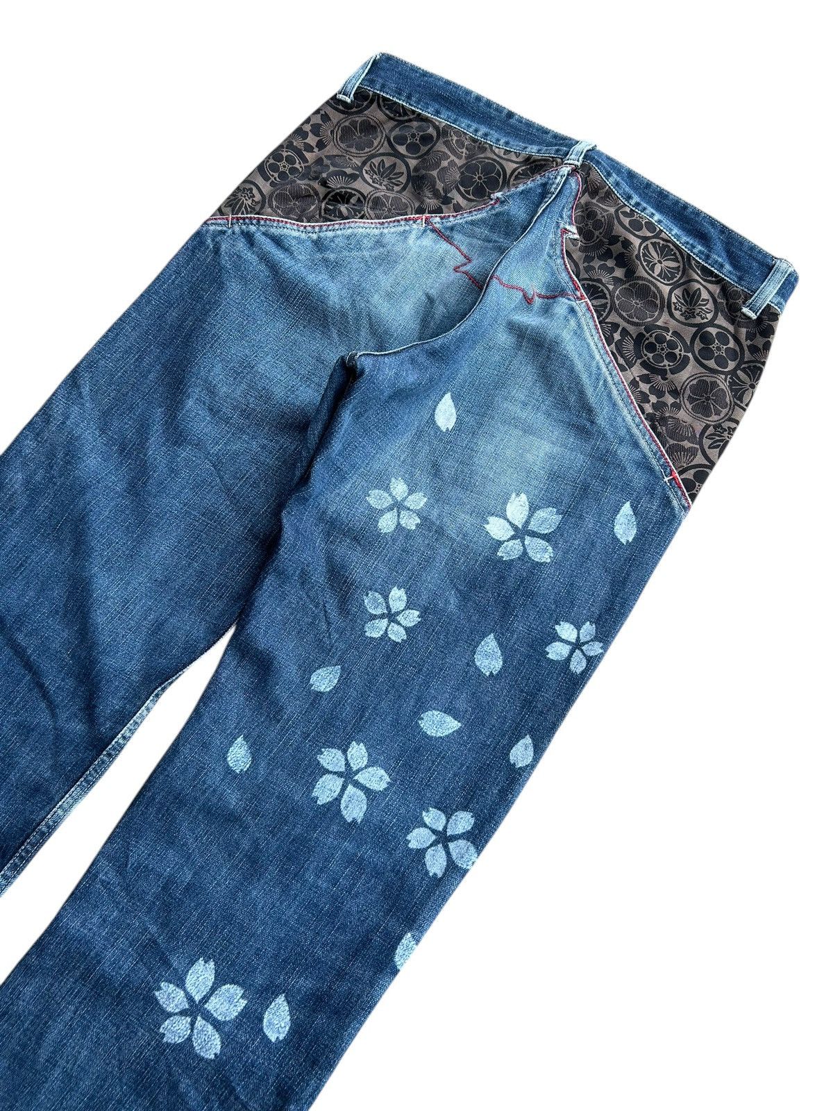 Japanese Brand × Kapital × Vintage Made in Japan Gemstone Rare Denim Jeans ☠️🎌 Size US 32 / EU 48 - 2 Thumbnail