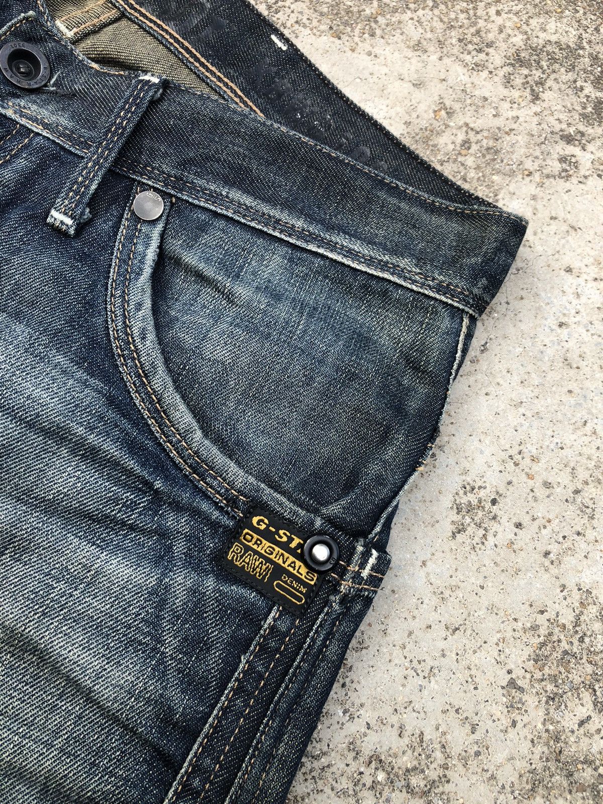 G-Star GSTAR WASHED BLUE DENIM Size US 32 / EU 48 - 4 Thumbnail